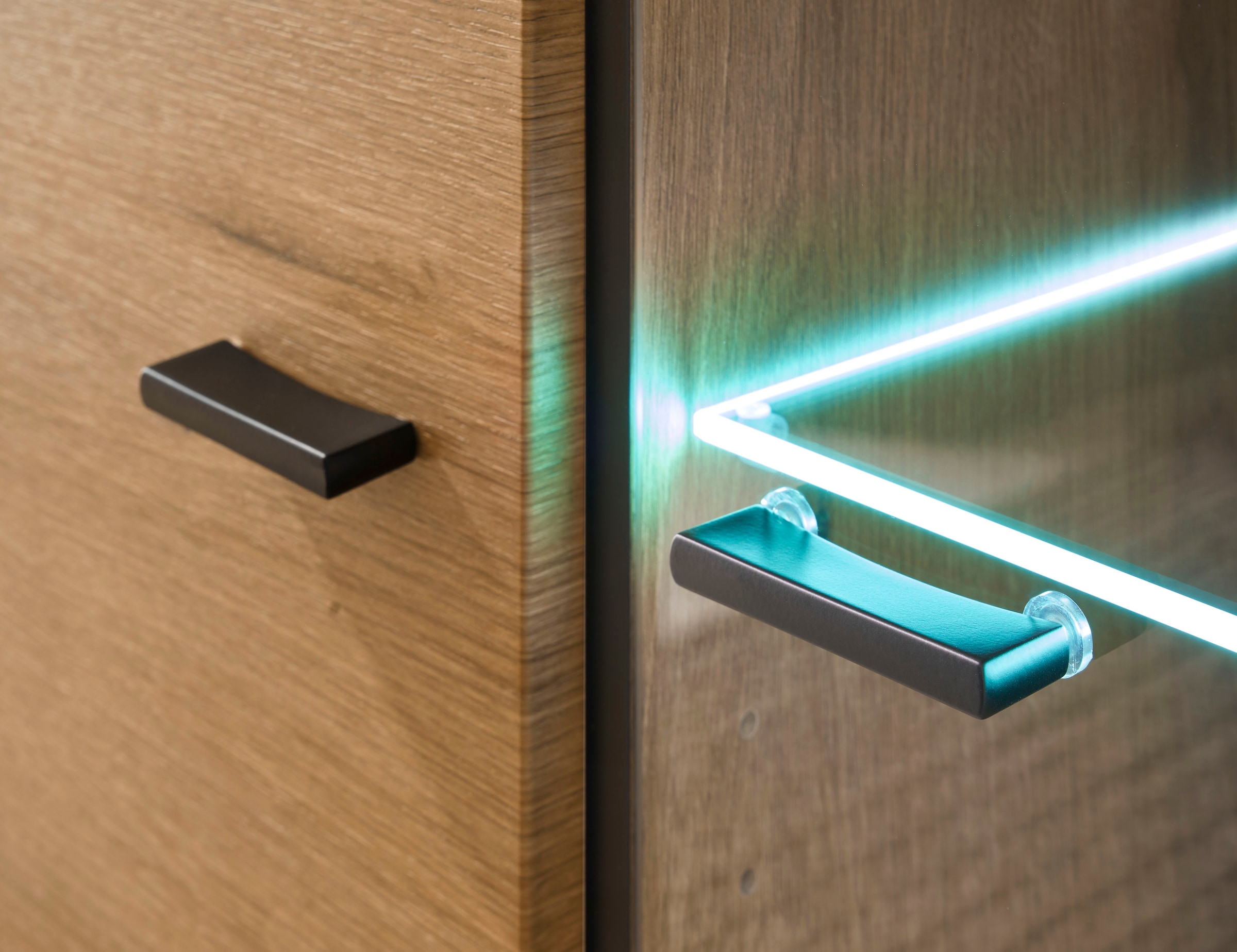 Home affaire Wohnwand »Soleto, zeitlose Anbauwand, Komplettset im modernen Stil« Komplett-Set, 2 Stk. tlg.