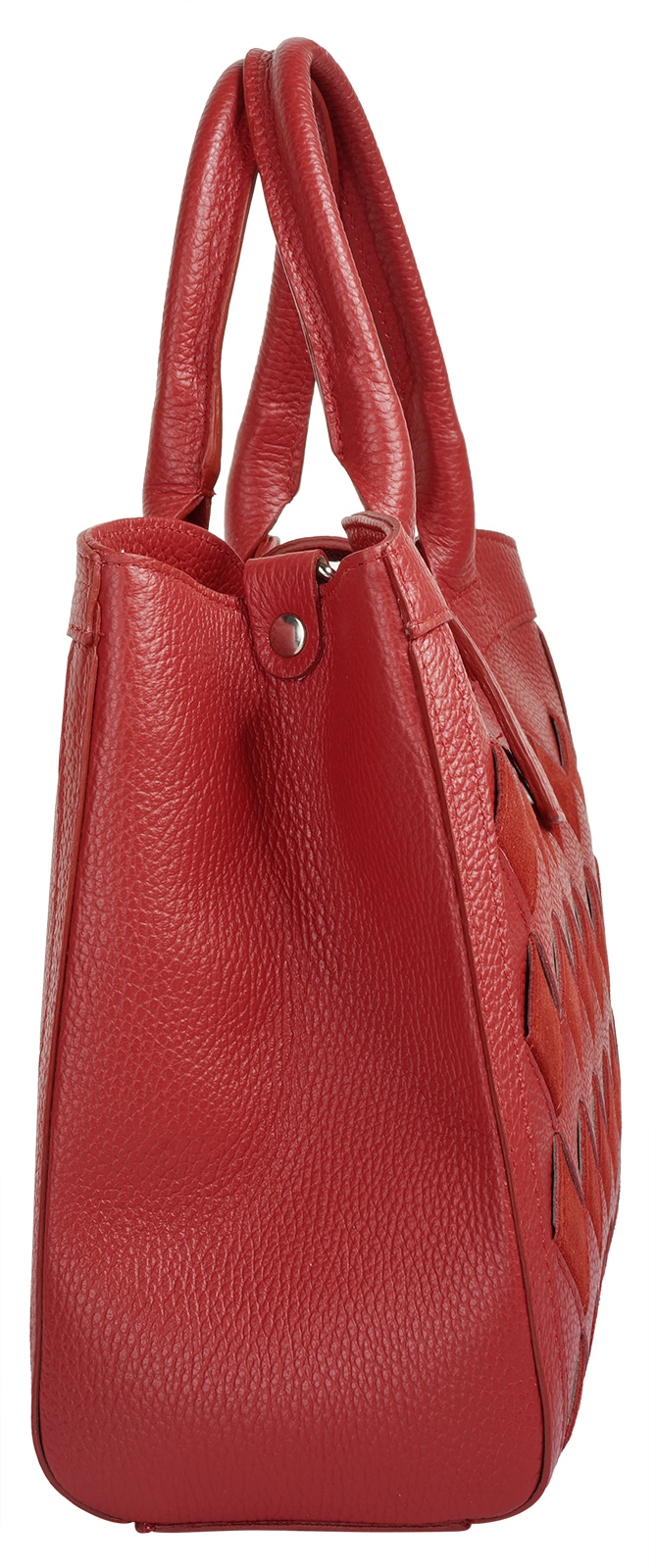 Samantha Look Henkeltasche, echt Leder, Made in Italy