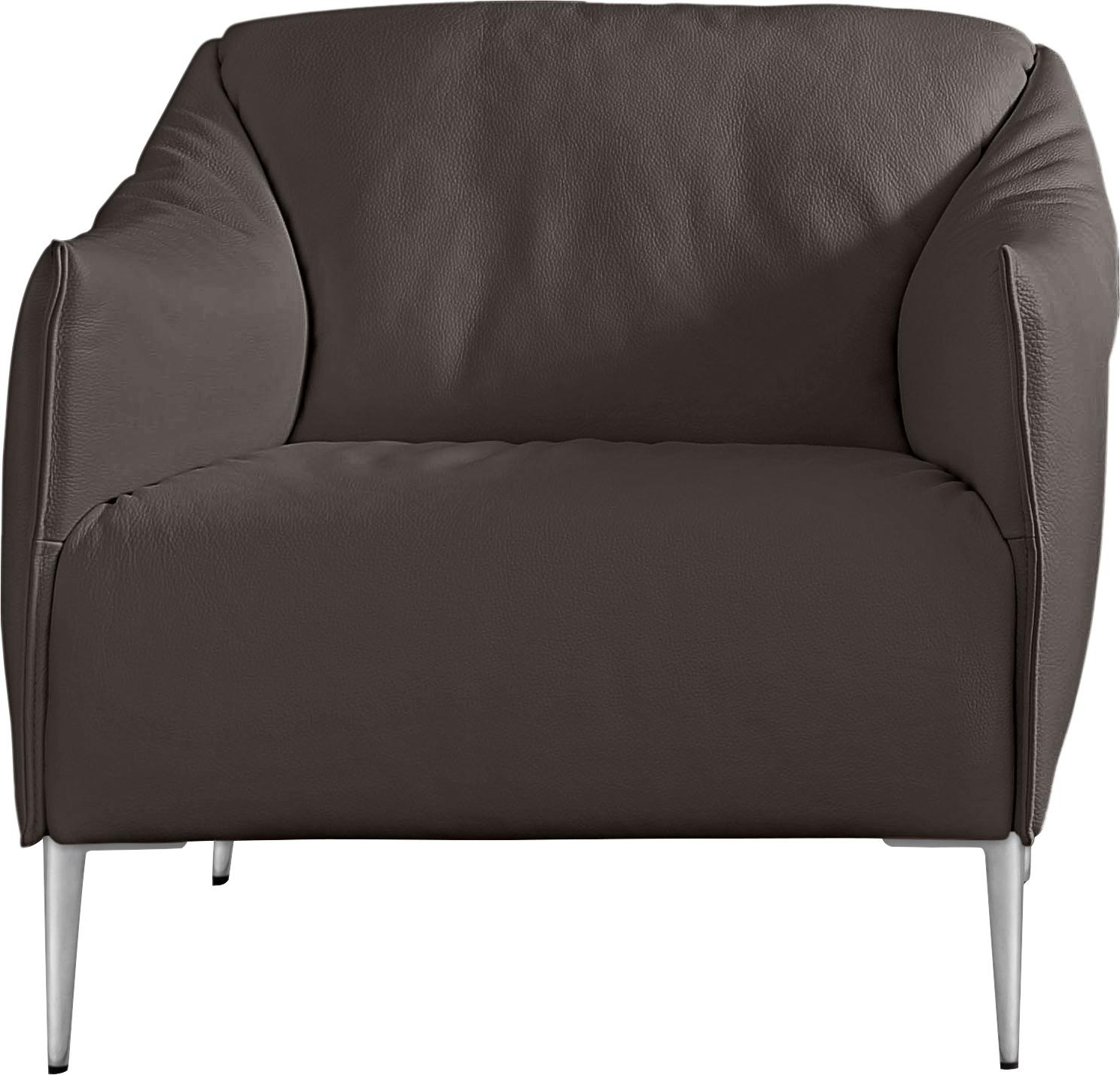 W.SCHILLIG Cocktailsessel »sally« mit Metallfüßen in Chrom glänzend