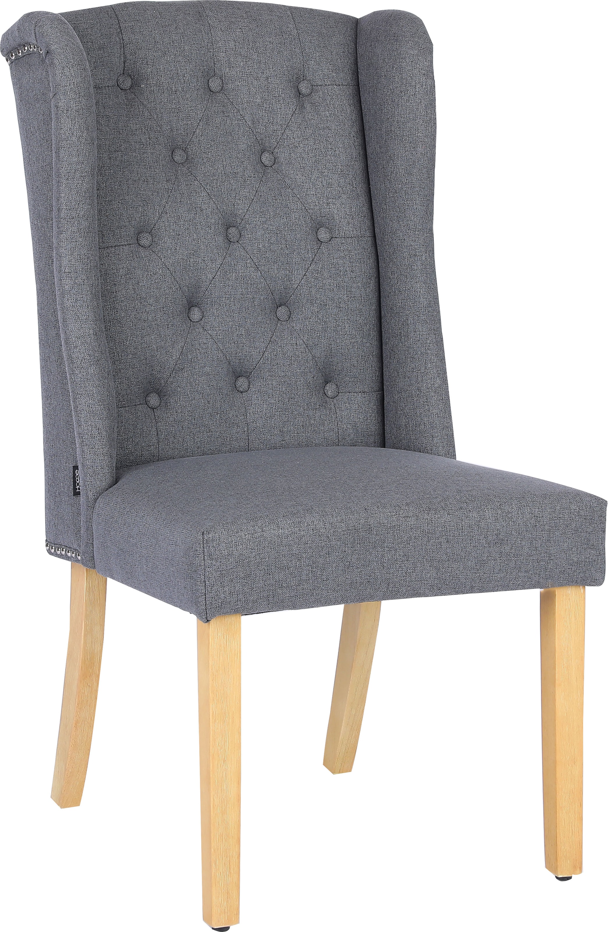 Home affaire Esszimmerstuhl »Liao, TOPSELLER!, 2er-Set«, (Set), pflegeleichter Webstoff Bezug, Knopfheftung, Sitzhöhe ca. 50 cm