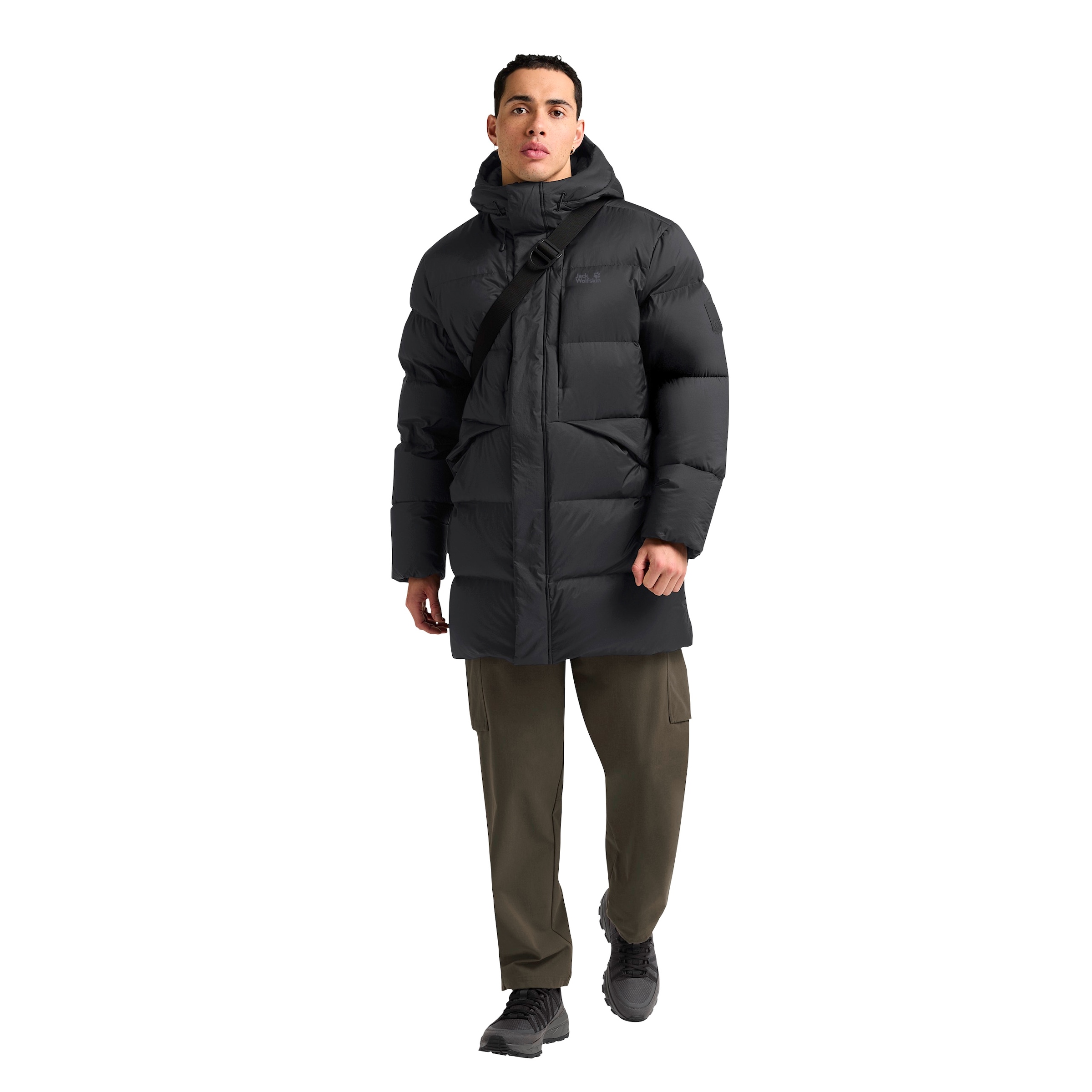 Jack Wolfskin Daunenjacke »ICY HILL COAT«, Wärmend, winddicht, Daunenjacke
