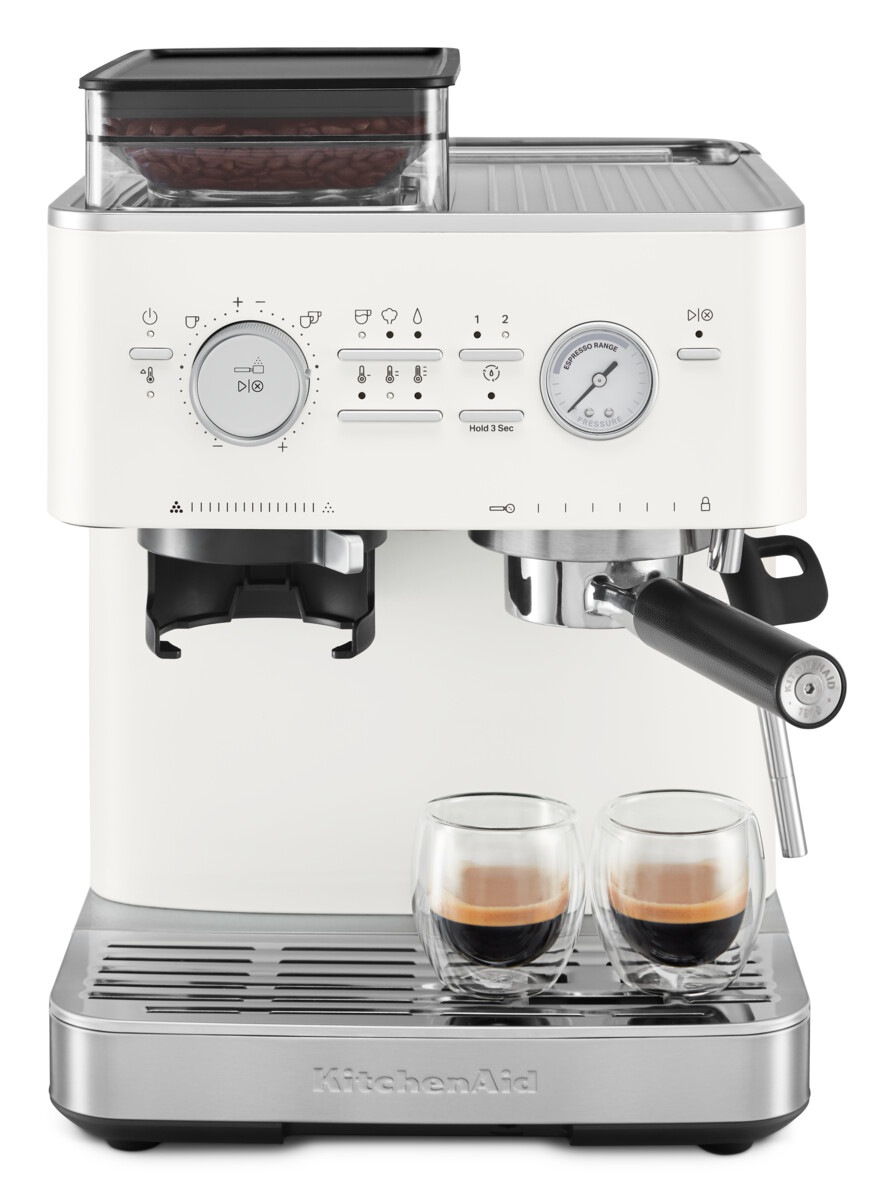 KitchenAid Espressomaschine »5KES6551EBK«, Siebträger mit Mühle