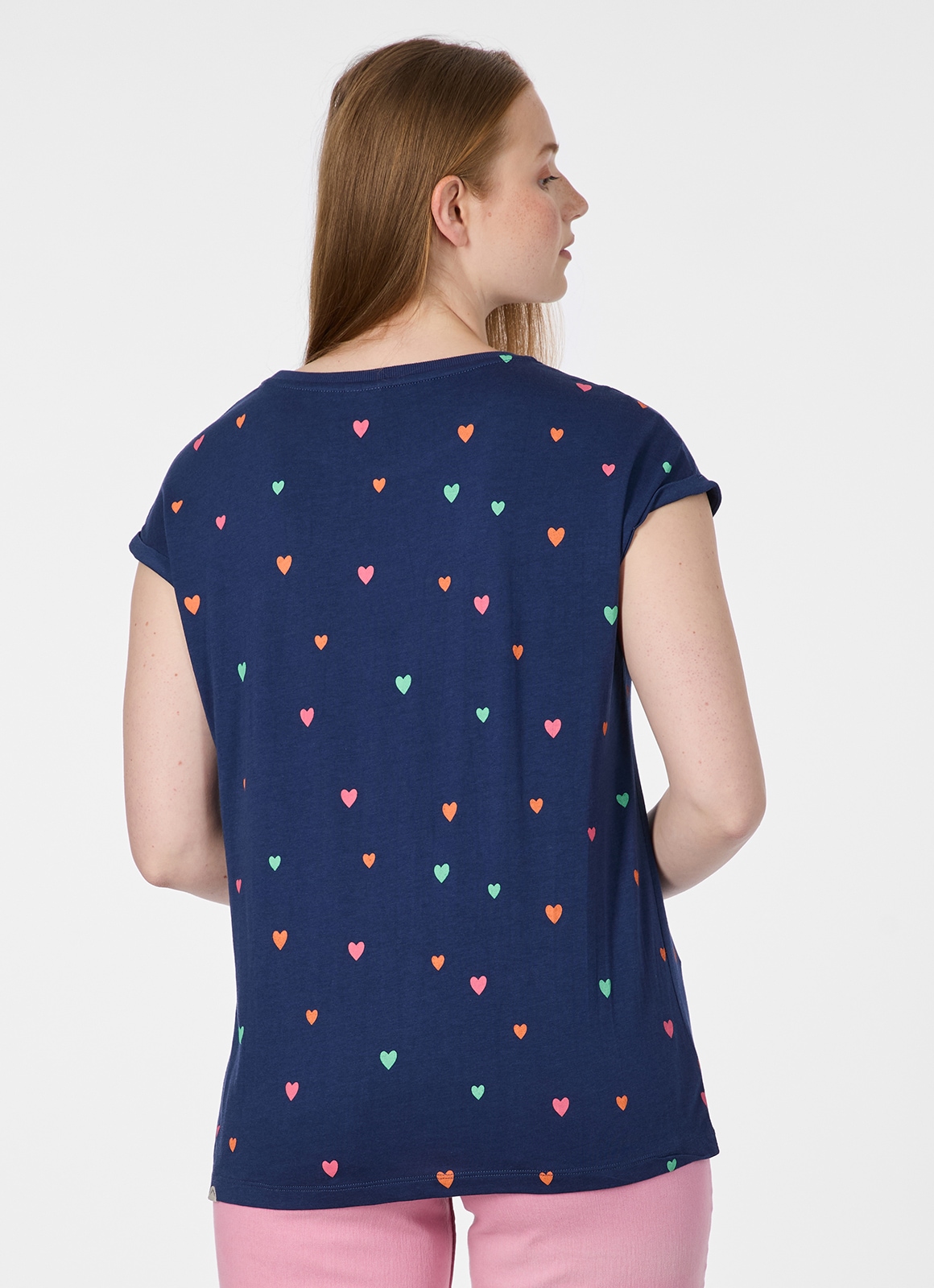 Ragwear Kurzarmshirt »DIONA PRINT« Bestseller aus Baumwoll-Modal-Mix mit allover Print
