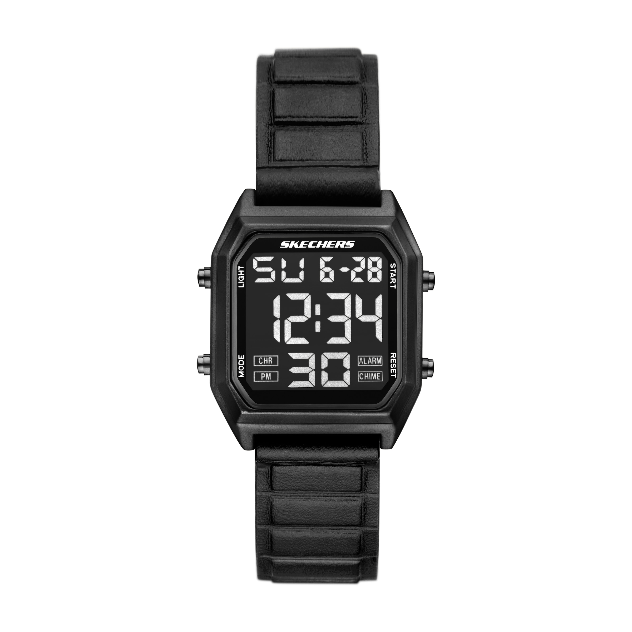 Skechers Chronograph »Ridgeley« Quarzuhr, Armbanduhr, Damenuhr, Herrenuhr, digital, Tag, Wochentag