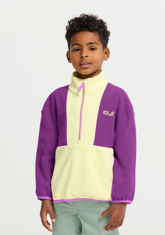 Jack Wolfskin Strickfleece-Pullover »COLORBLOCK TAUNUS HZ K«