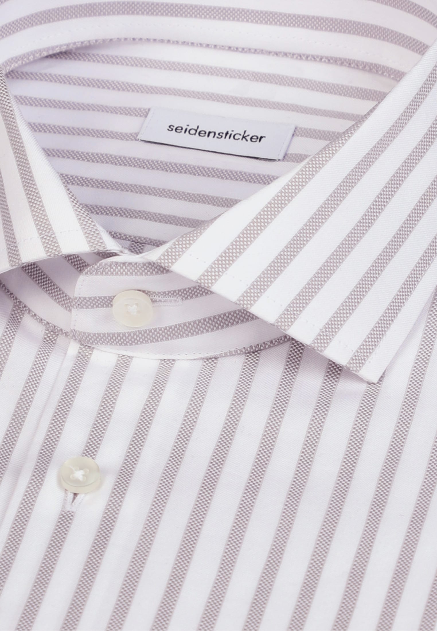 seidensticker Businesshemd »Schwarze Rose« Slim 1/1 Kentkragen Gestreift