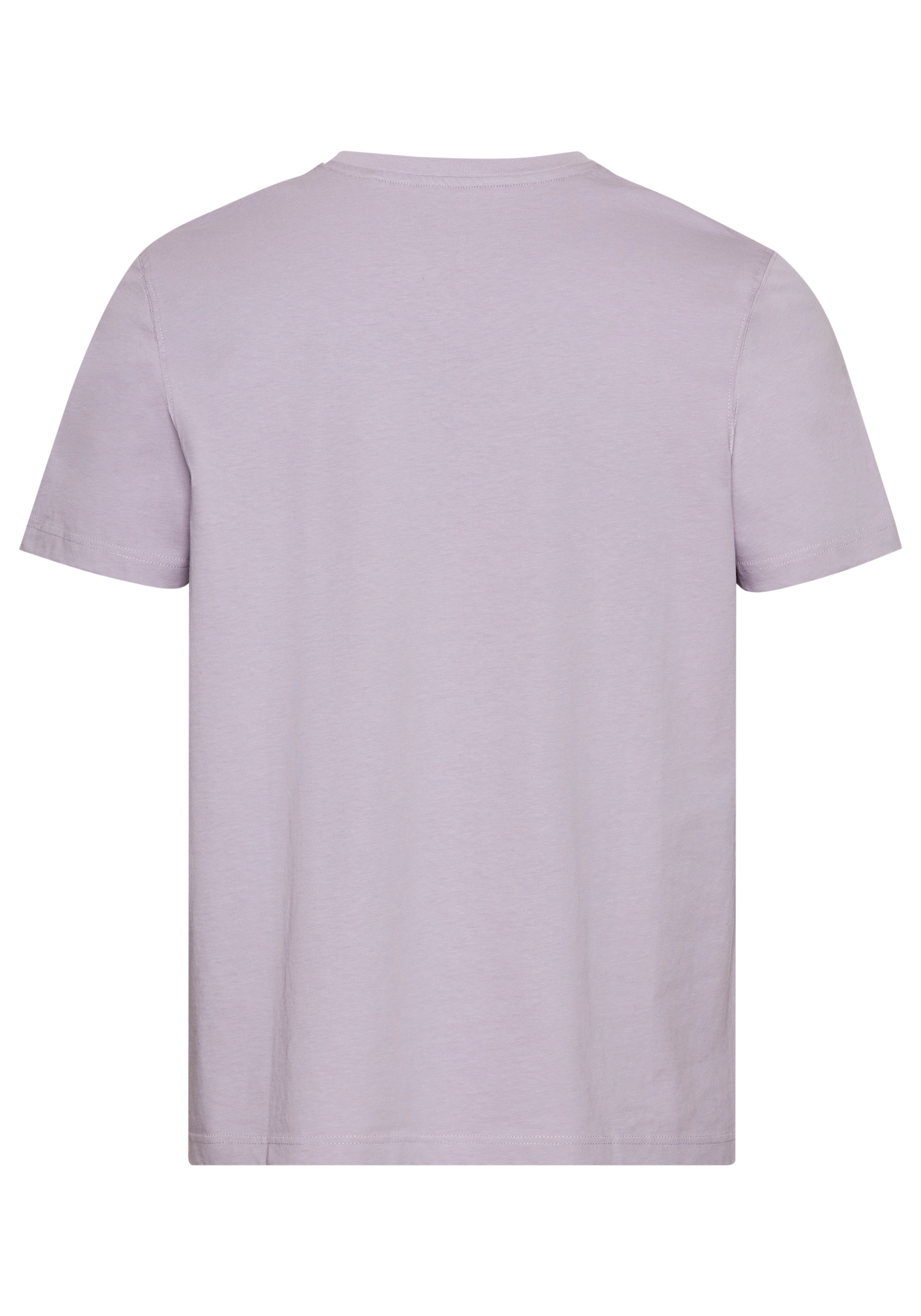 DELMAO Rundhalsshirt, Kurzarm, Regular Fit, basic, aus 100% Baumwolle