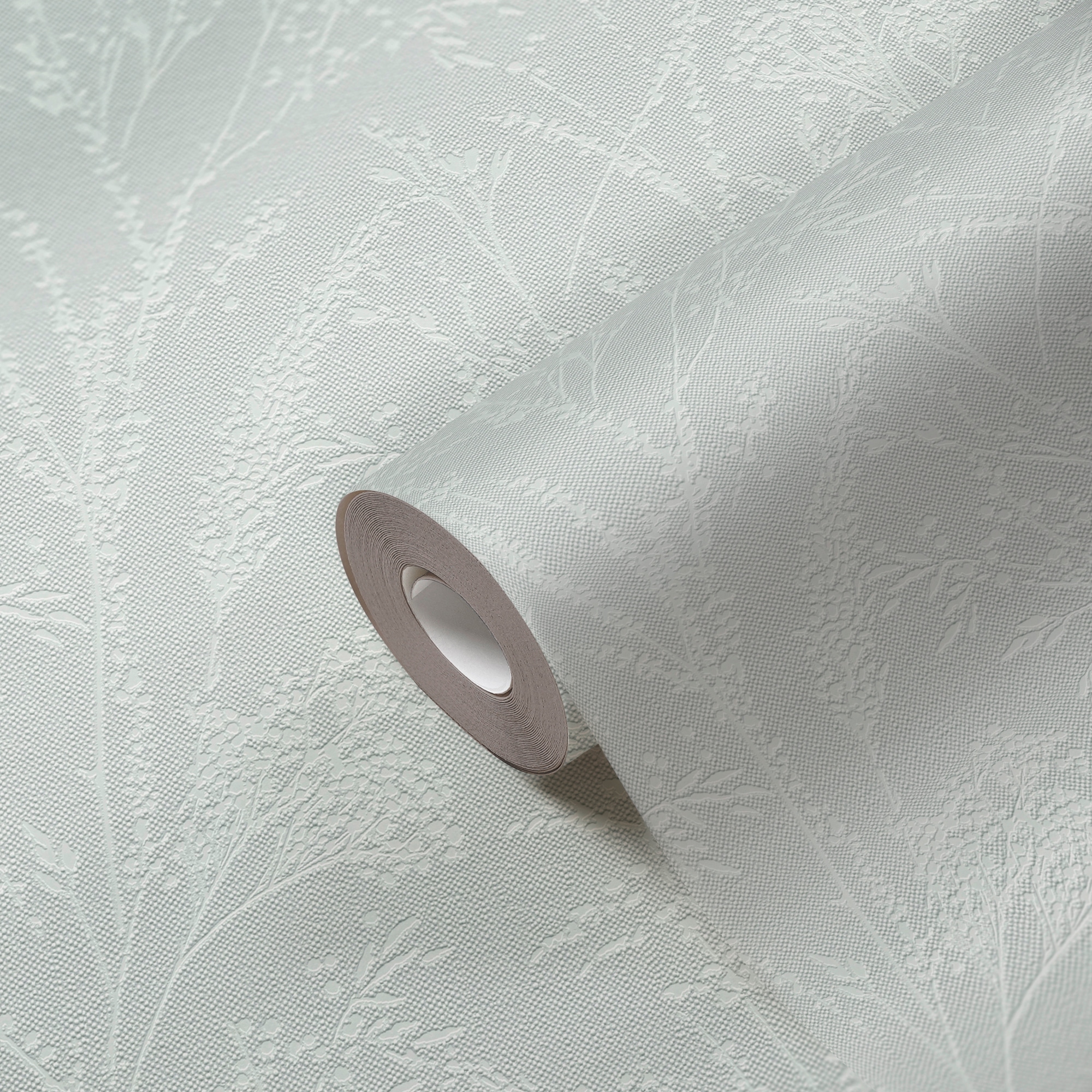 A.S. Création Vliestapete »Pure Elegance Tapete mit Ästen Mustertapete Floral Blumen« schimmernd strukturiert Vliestapete Blumentapete für Schlafzimmer Küche Wohnzimmer Äste Design