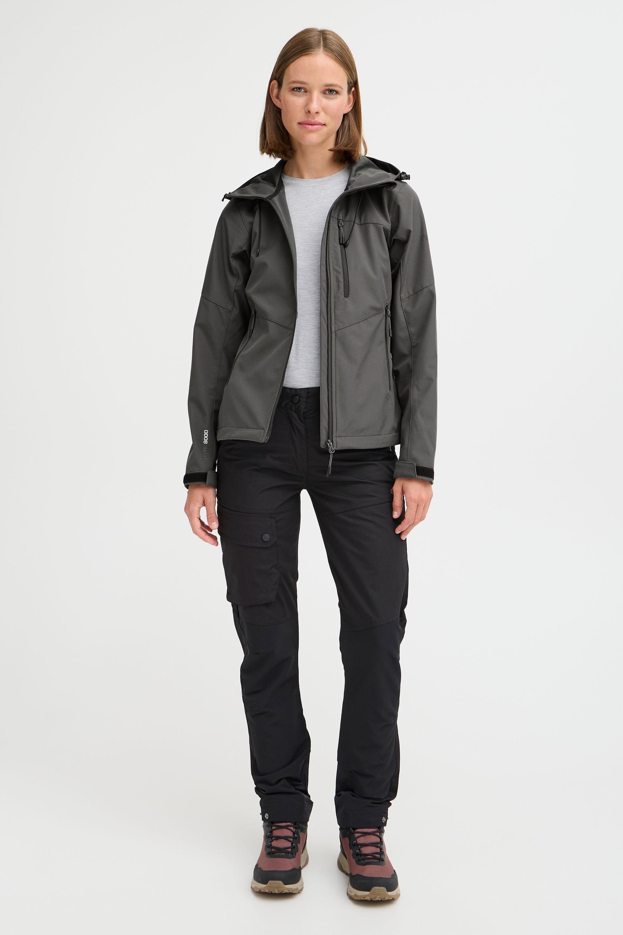 North Bend Softshelljacke »Softshelljacke NBRosa W W-PRO 8.000 mit wasserdichter Beschichtung«