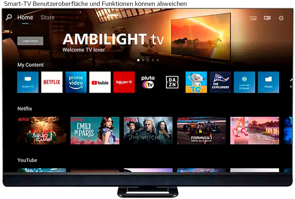 Philips Mini-LED-Fernseher »55PML9308/12«, 4K Ultra HD, Smart-TV
