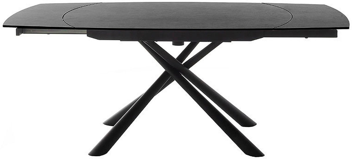 MCA furniture Esstisch »NICOSIA Vierfußtisch 130-190 cm«, (Einzelstück), Keramik, Metall, Rotationsauszug, ausziehbar, Tischplatte 11 mm