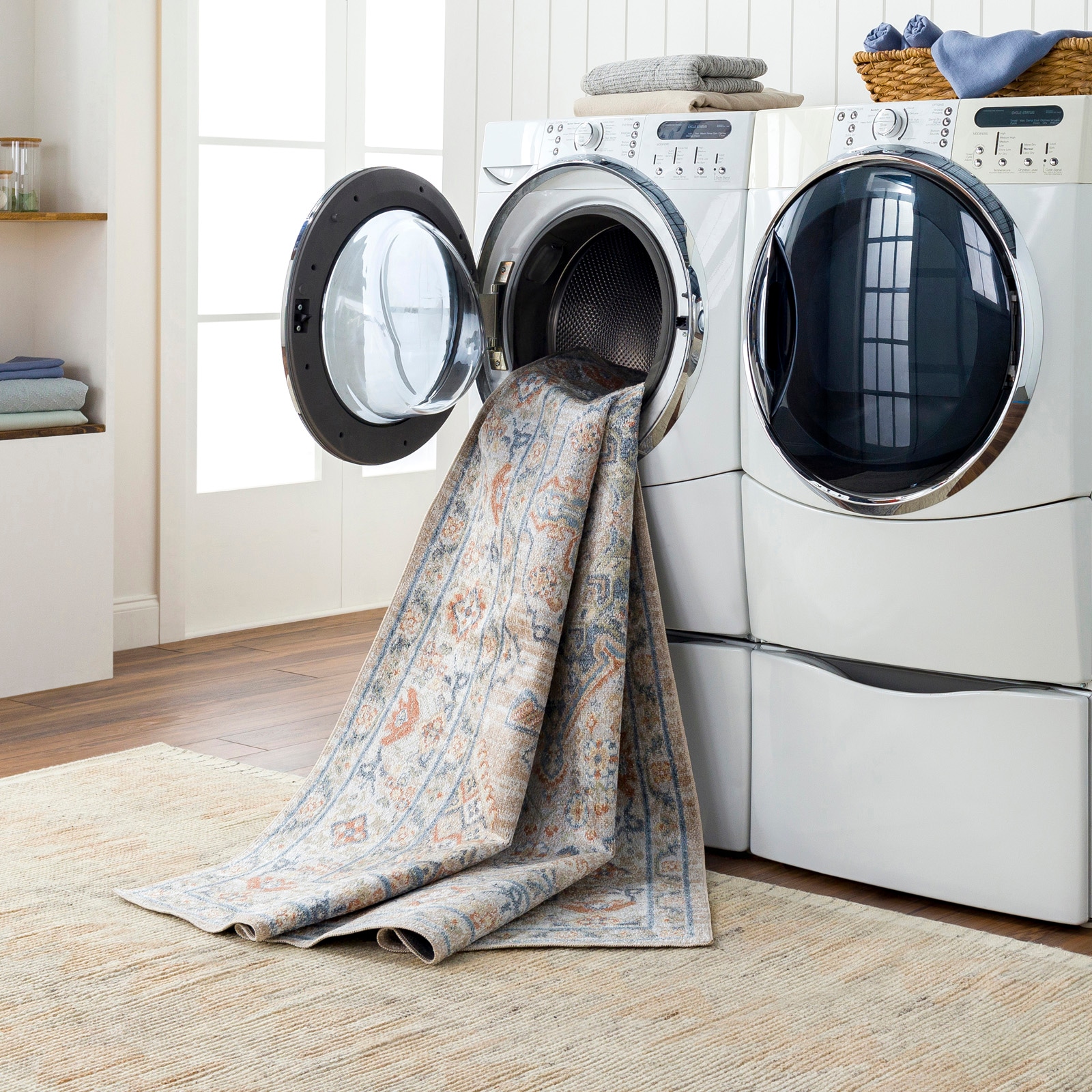 Livabliss Teppich »ZURICH« rechteckig 6 mm Höhe Maschinenwaschbarer Teppich, Boho, Orient-Optik, Vintage Look