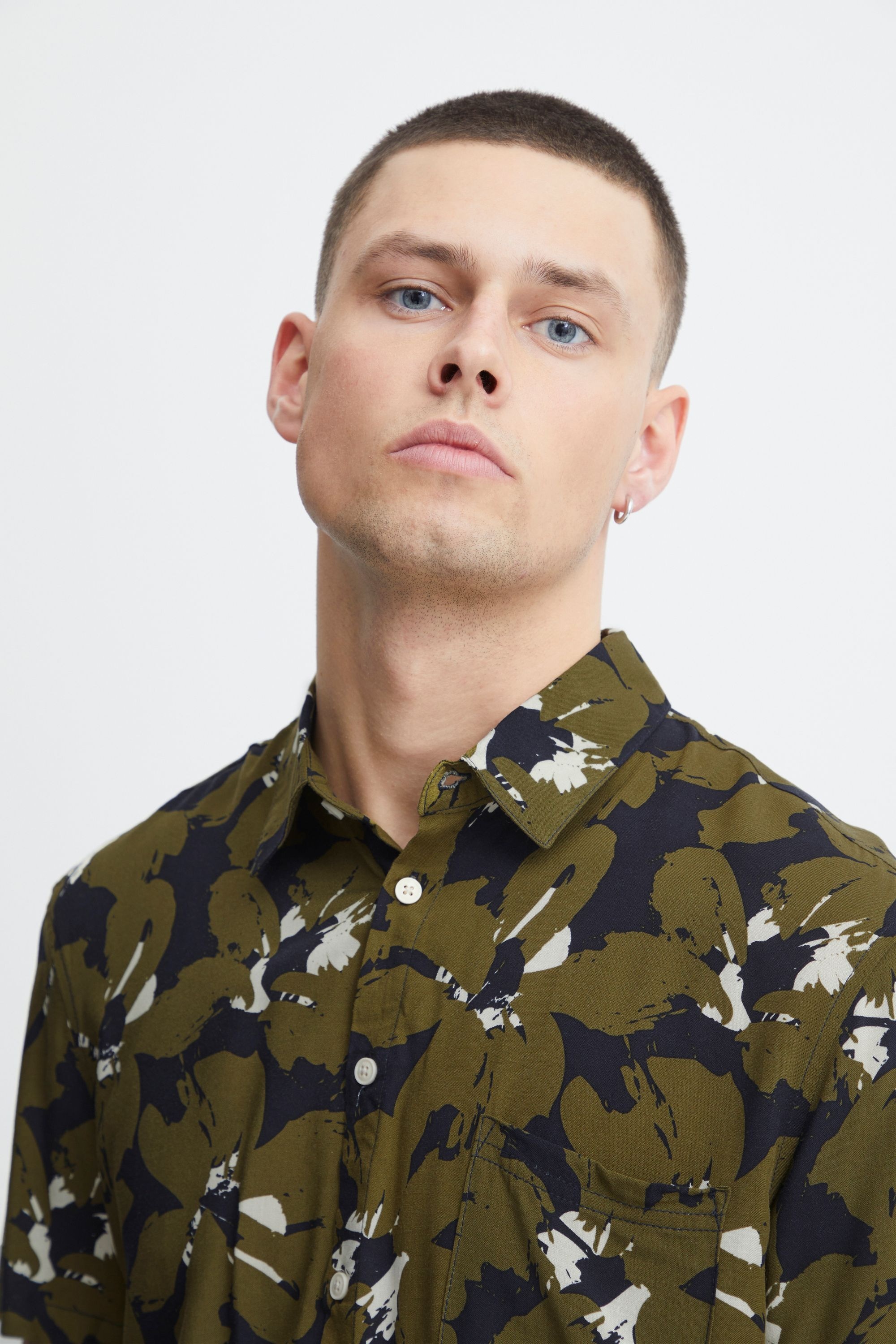 Blend Kurzarmshirt »Kurzarmhemd BHShirt«