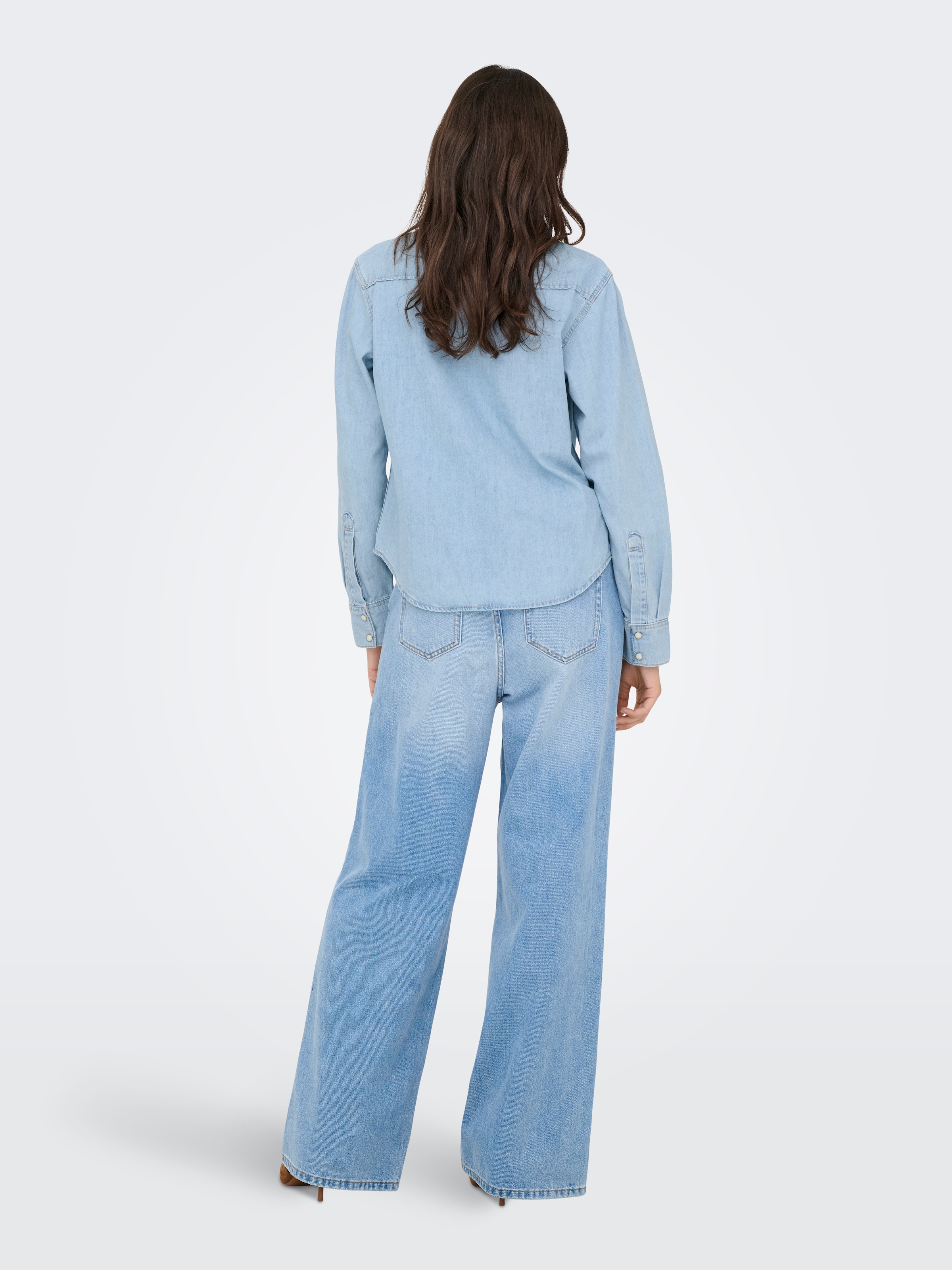 ONLY Jeansbluse »ONLCHARLIZE LS DNM SHIRT AKM NOOS«