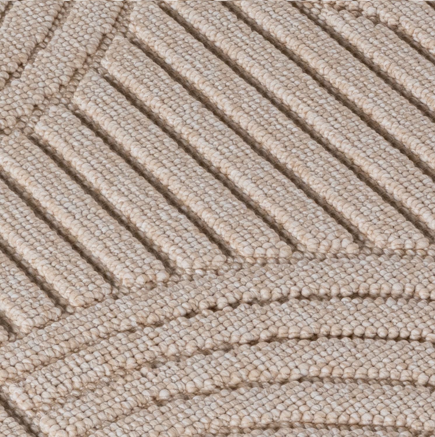 Ayyildiz Teppiche Teppich »HELIX 2201« rechteckig 7 mm Höhe 3D-Effekt durch Cut-Loop-Webtechnik