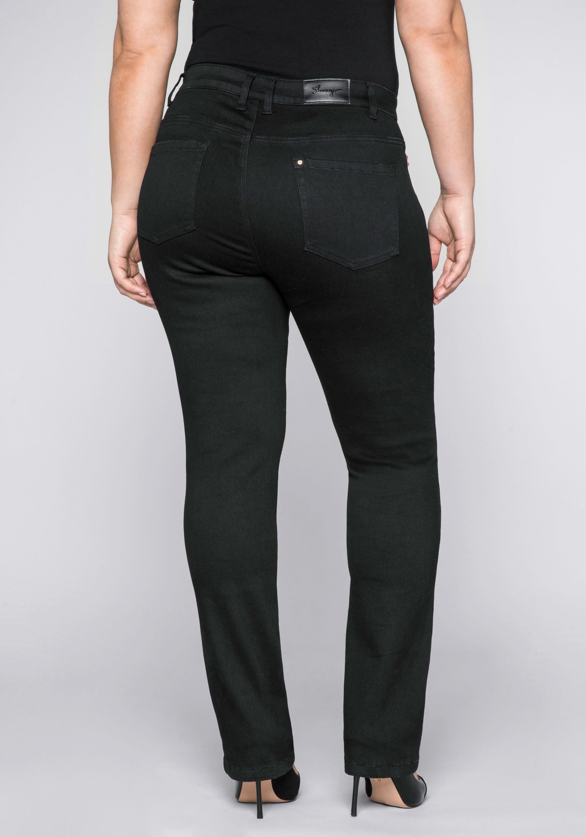 Sheego Gerade Jeans, mit Bodyforming-Effekt