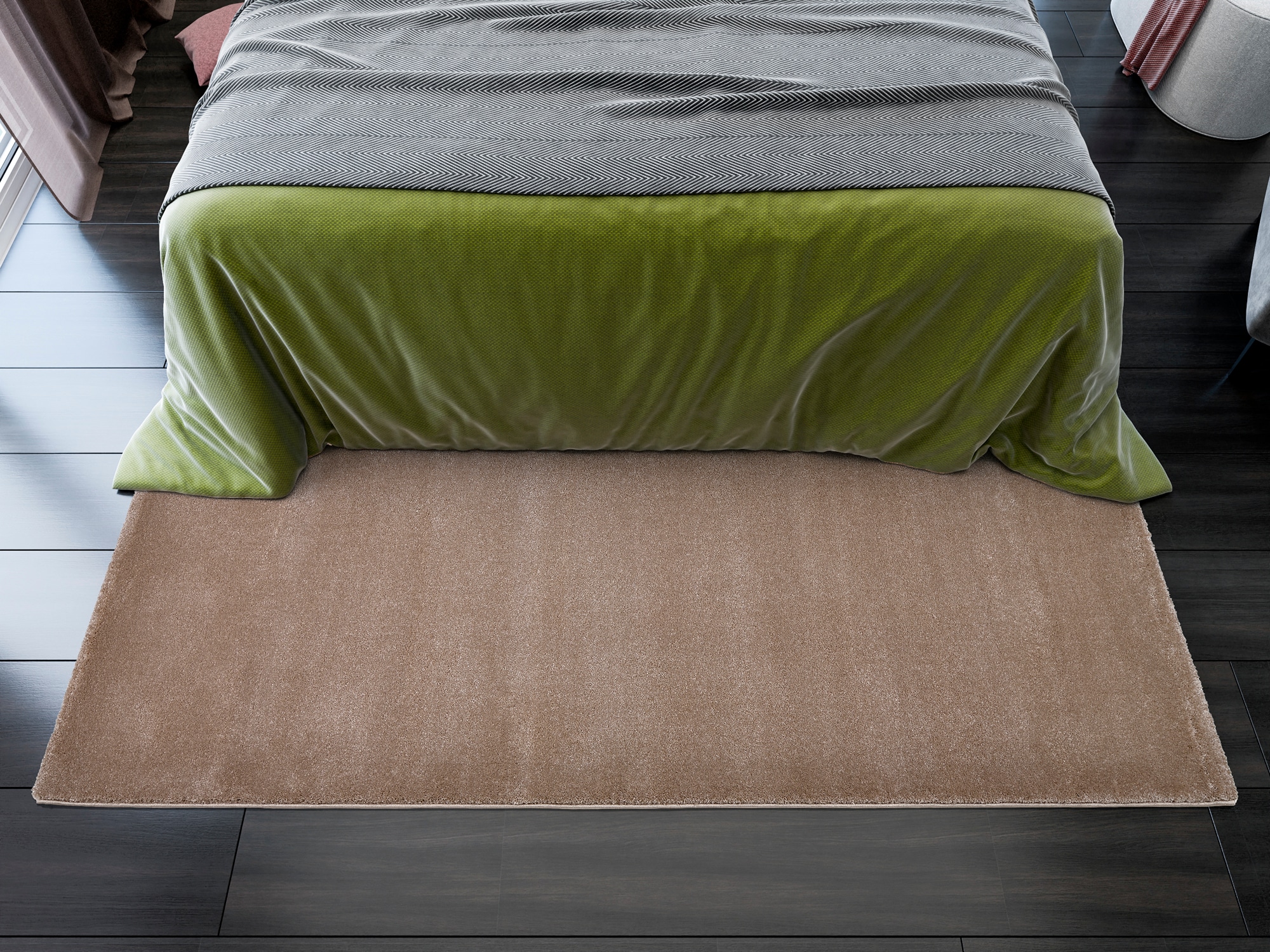 OCI DIE TEPPICHMARKE Teppich »Bellevue, auch als Läufer erhältlich«, rechteckig, 20 mm Höhe, hochwertiger dichter Hochflor, Shaggy, Langflor, Wohnzimmer
