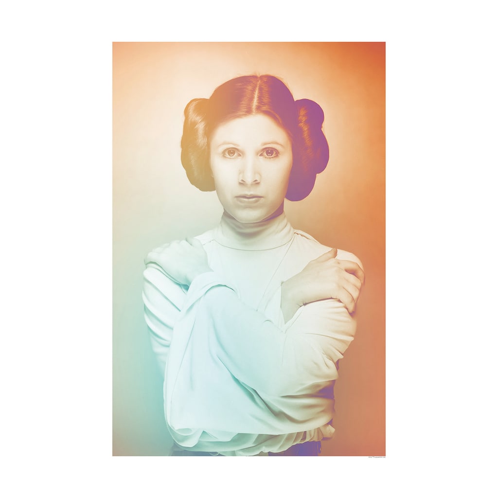 Komar Poster »Star Wars Classic Icons Color Leia«, Star Wars, (1 St.)