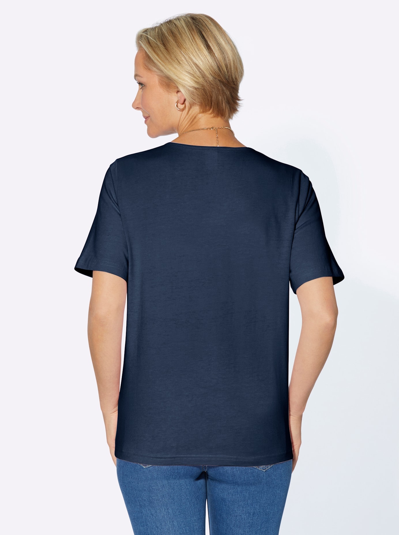 Casual Looks Rundhalsshirt »Shirt«, (1 tlg.)