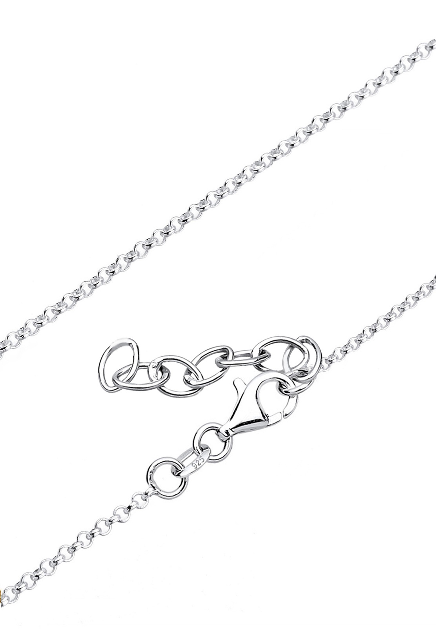 Elli Kette mit Anhänger »Halskette Triangle Dreieck 925 Sterling Silber«