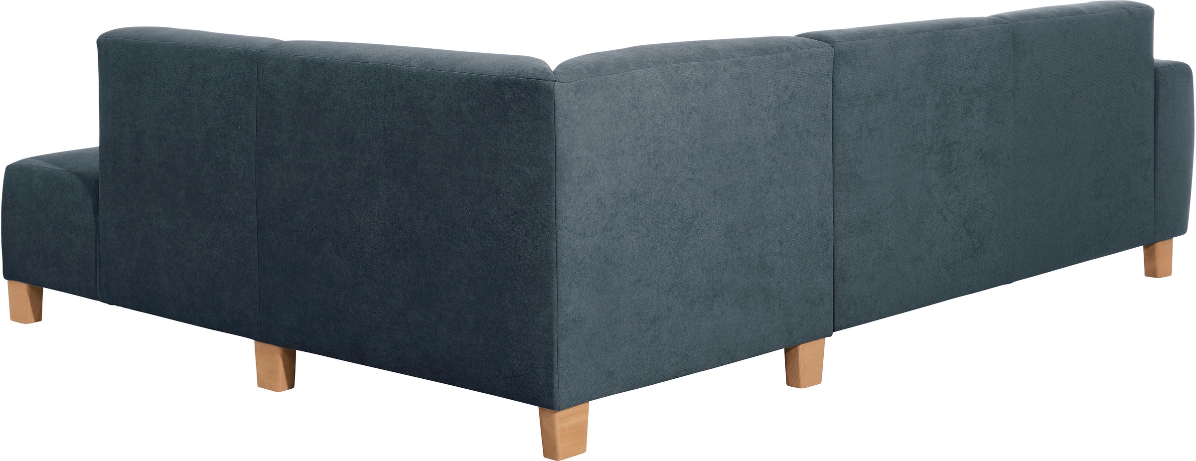 Max Winzer® Ecksofa »Blackpool modern, mittlere Sitzhärte mit hochwertiger Schaumpolsterung«, Lounge-Charakter durch niedrigen, leicht gewölbten Rücken