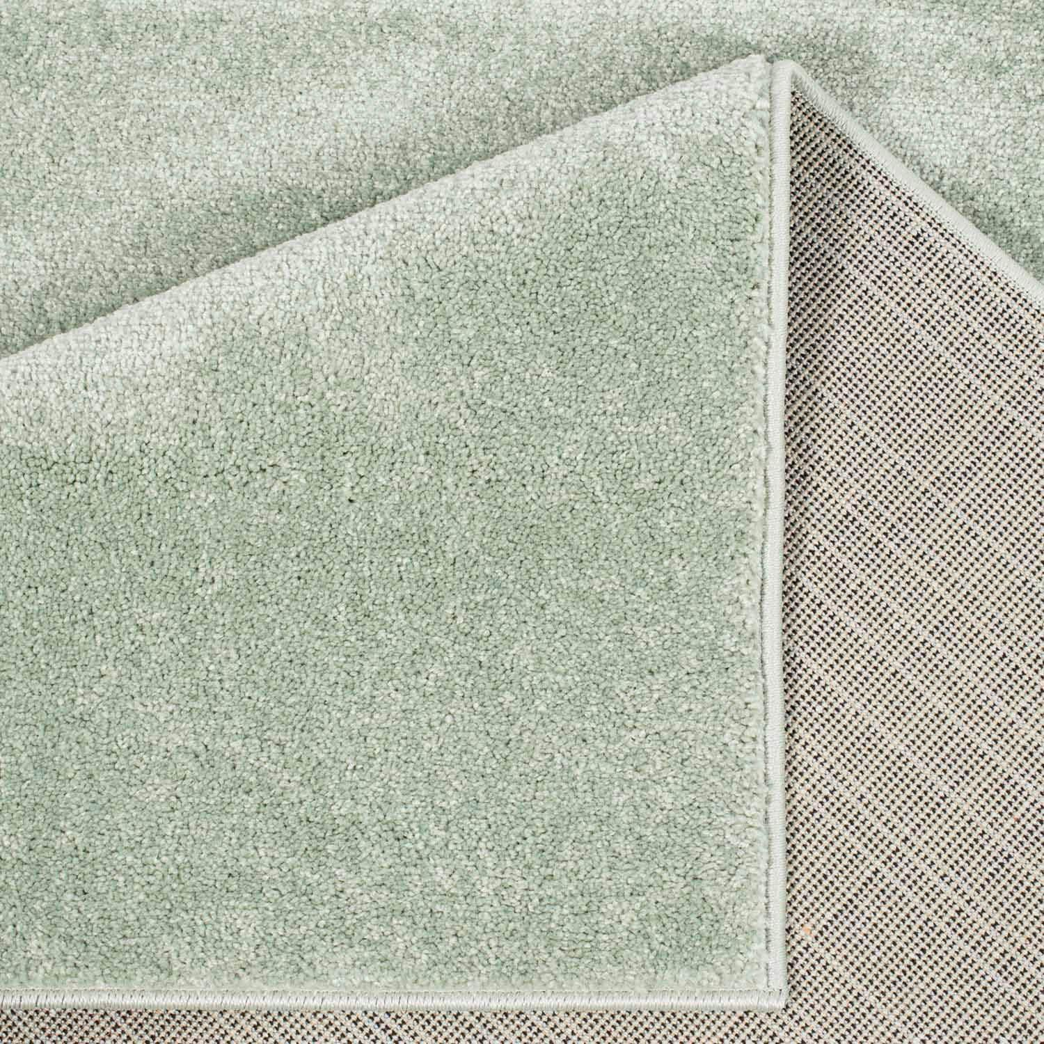 Carpet City Teppich »Moda Soft 2081«, rechteckig, 11 mm Höhe, Kurzflor, Uni-Farben, Weicher Flor