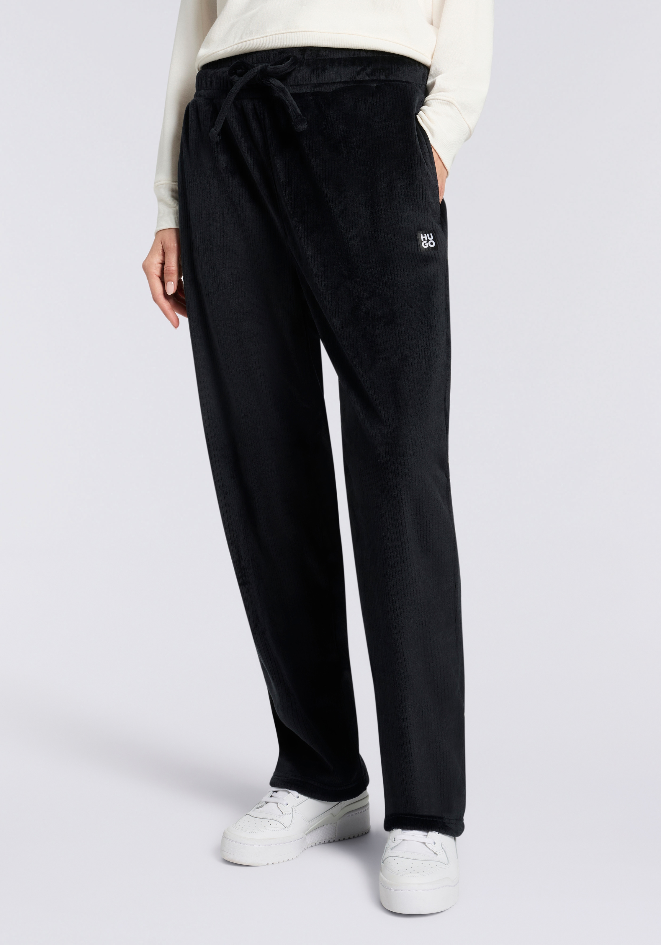 HUGO Underwear Sweathose »VELVET«  mit leichtem Glanz