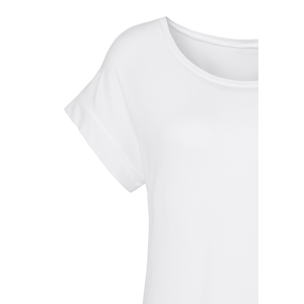 Vivance T-Shirt, mit elastischem Saumabschluss