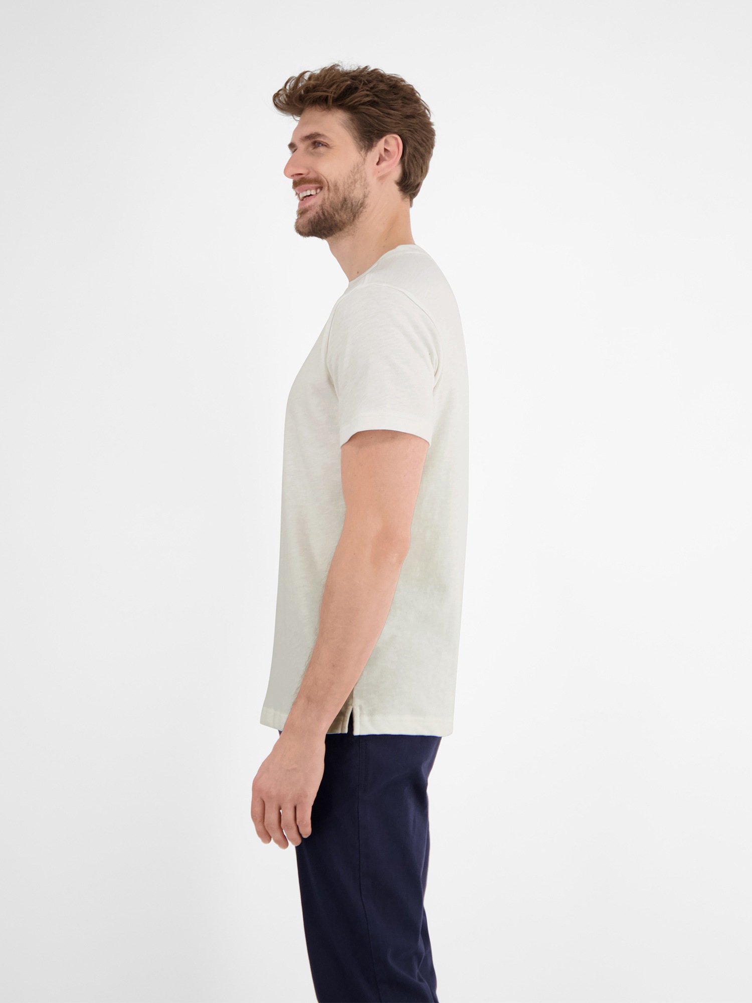 LERROS T-Shirt »Herren Jersey T-Shirt, locker gewebt«