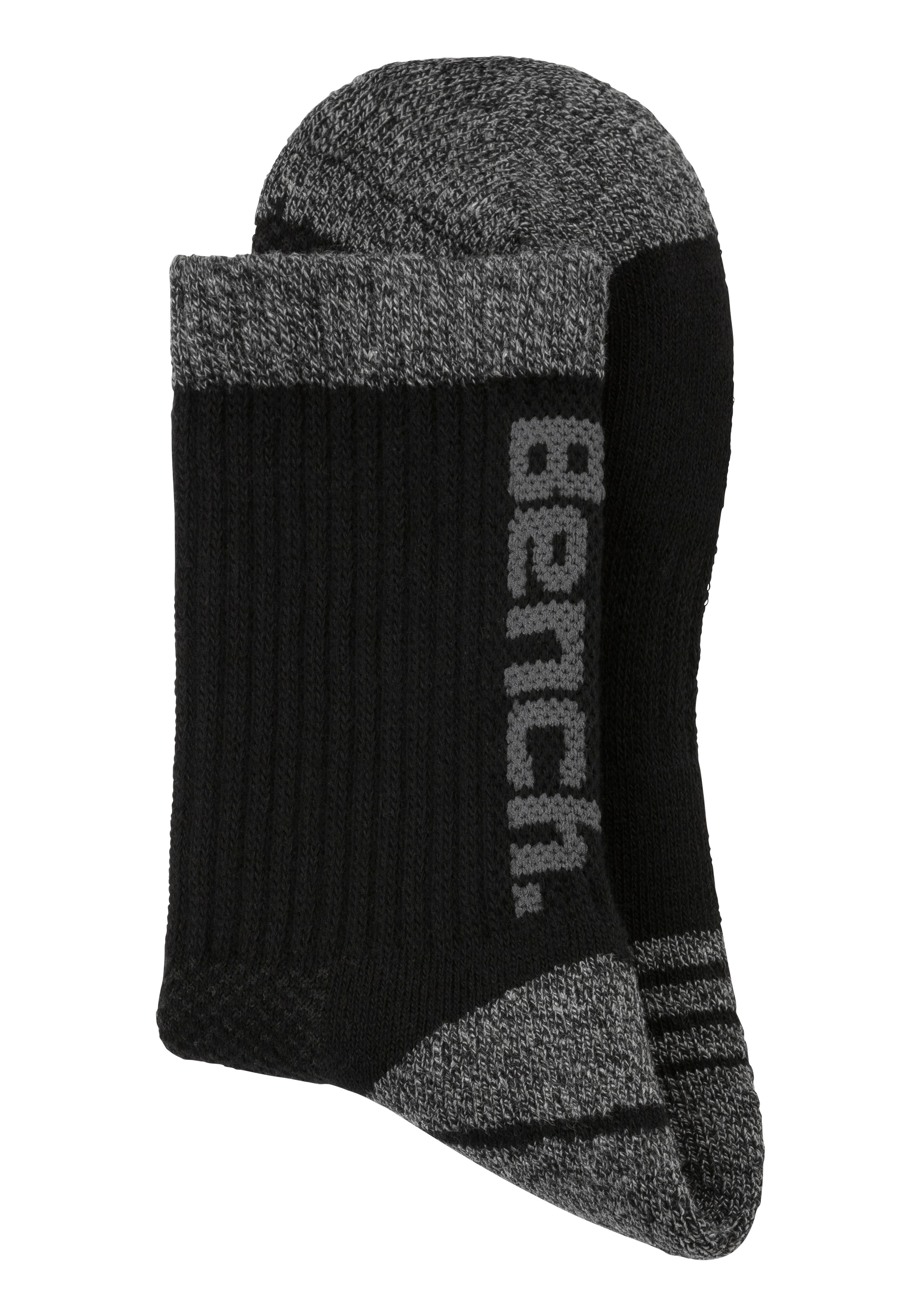 Bench. Tennissocken, (Packung, 3 Paar), mit Pikeestruktur und Mittelfußgummi