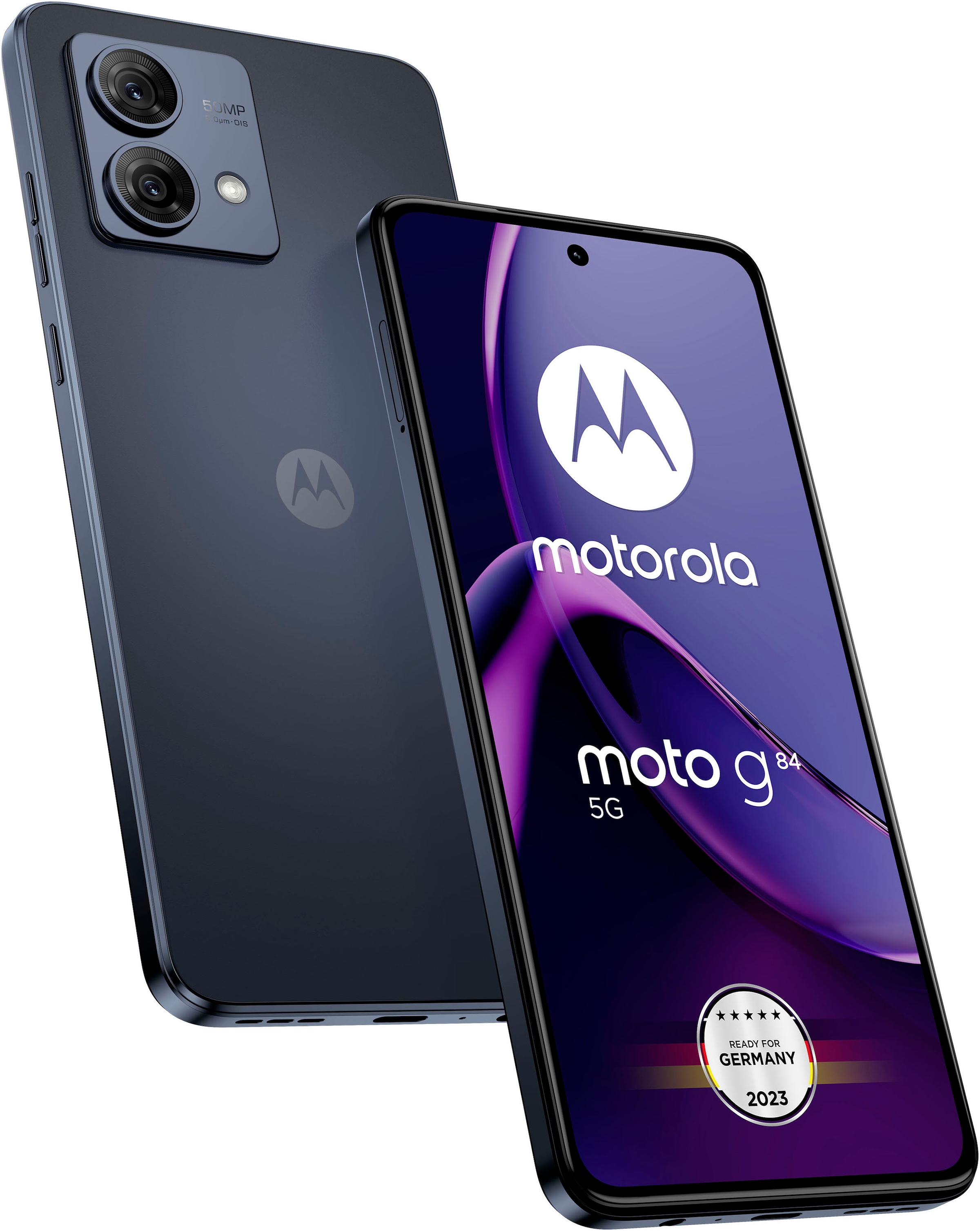 Motorola Smartphone »moto g84 5G«, Midnight Blue, 256 GB Speicherplatz