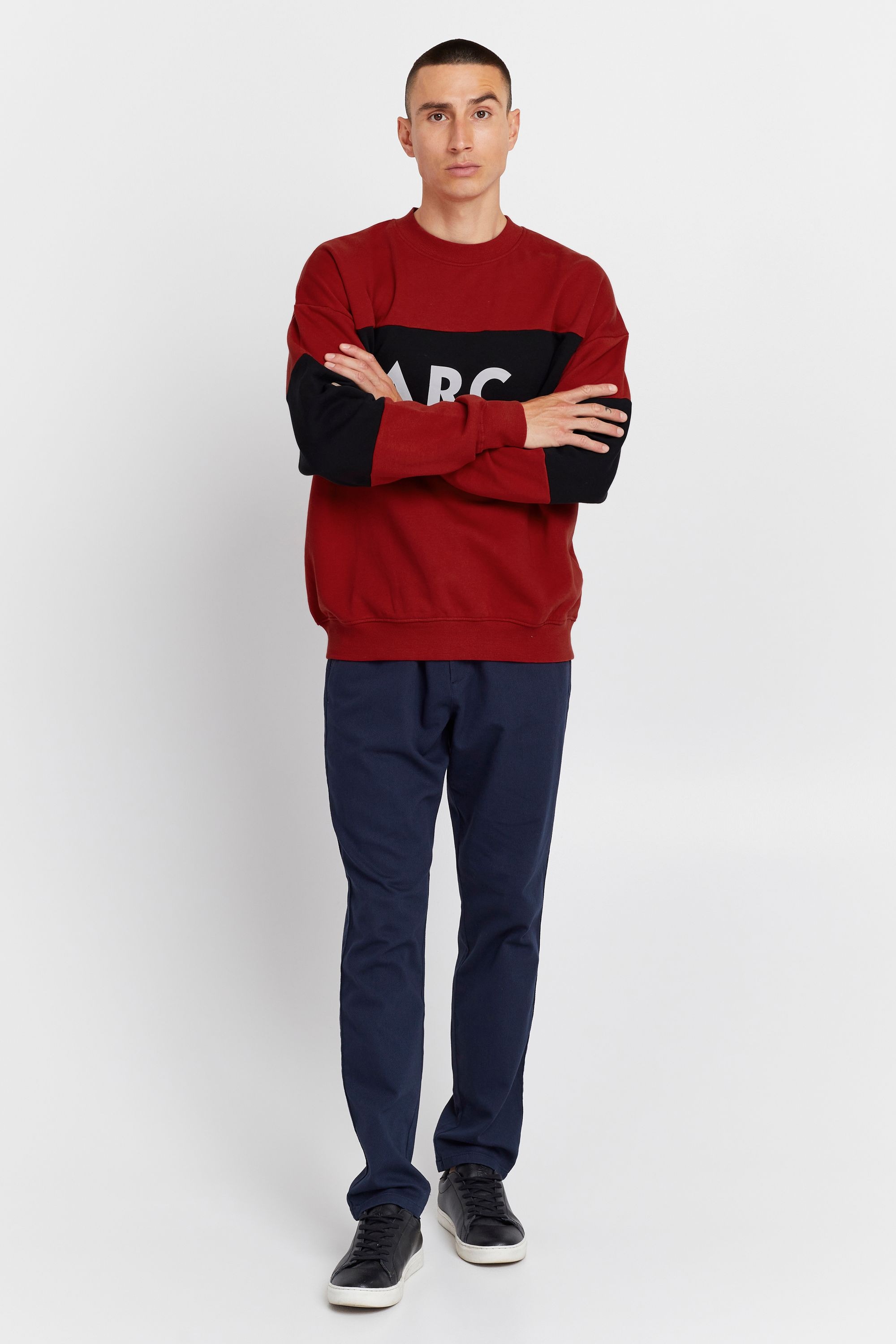 !Solid Longpullover »Sweatshirt SDCaius«