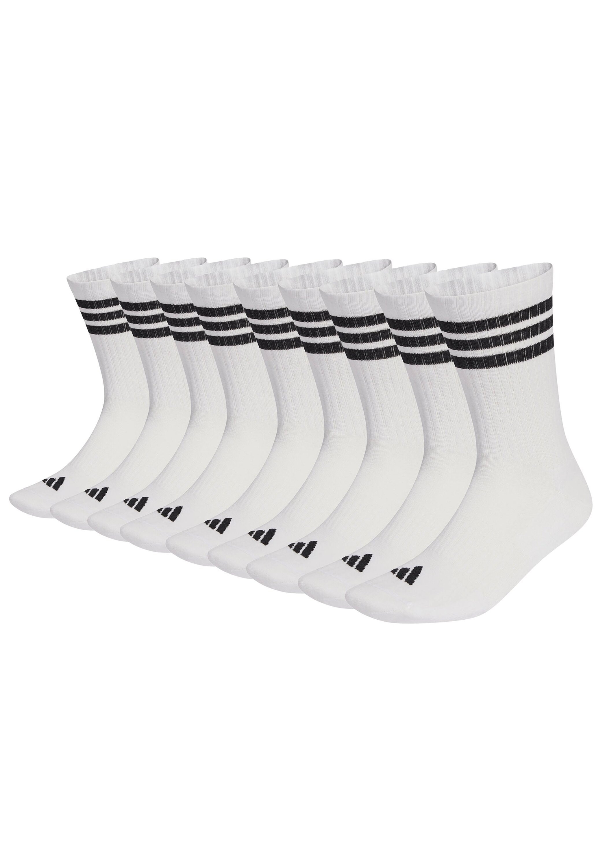 adidas Originals Kurzsocken »Socken 3-Stripes Cushioned Sportswear Crew Socks 9P 9er Pack« 9 Paar tlg.