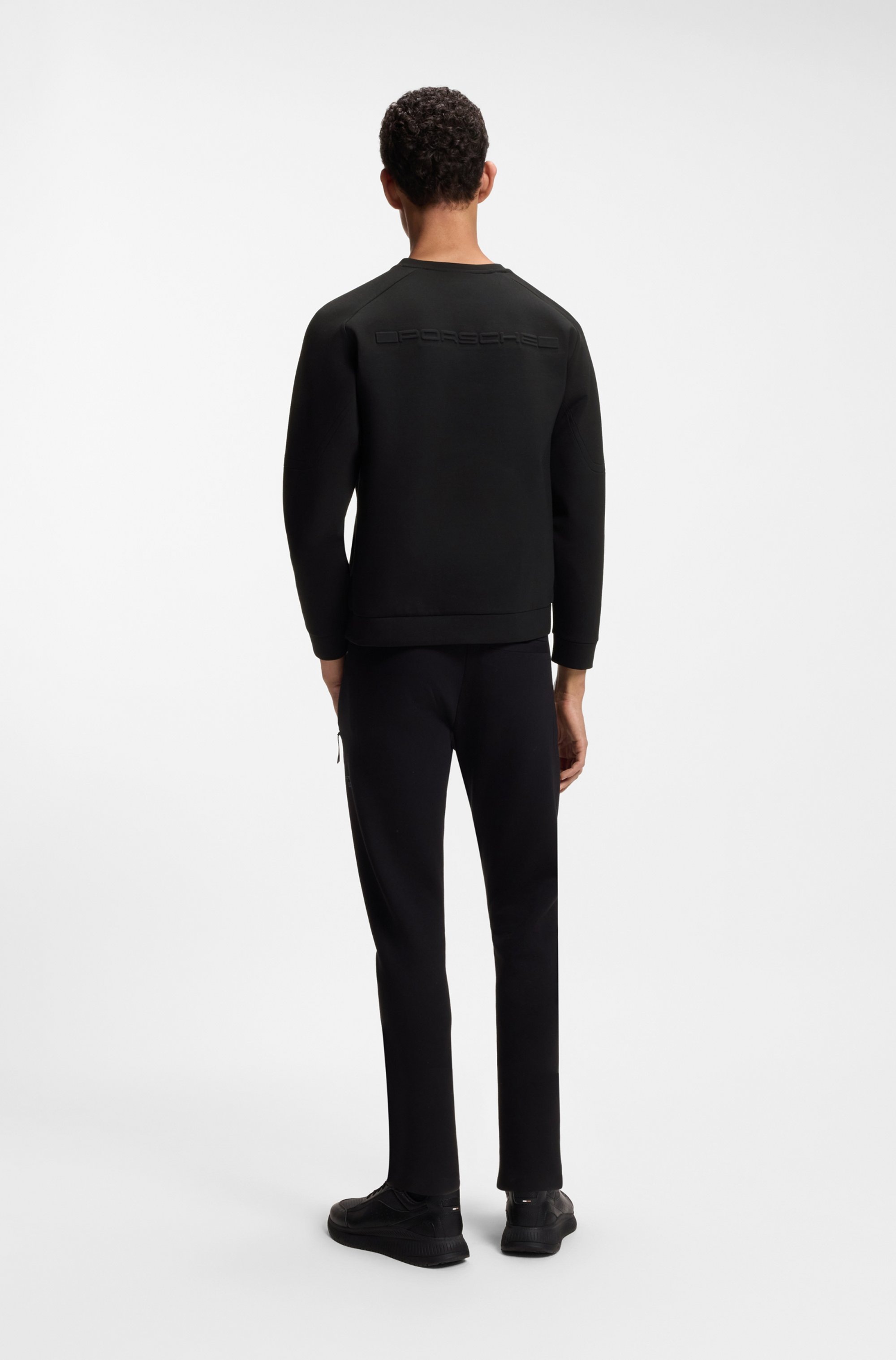 BOSS GREEN Sweatshirt »Porsche Spirit 70 Capsule Collection«, Premium Herrenmode Innovative Geruchskontroll-Technologie HEIQ MINT
