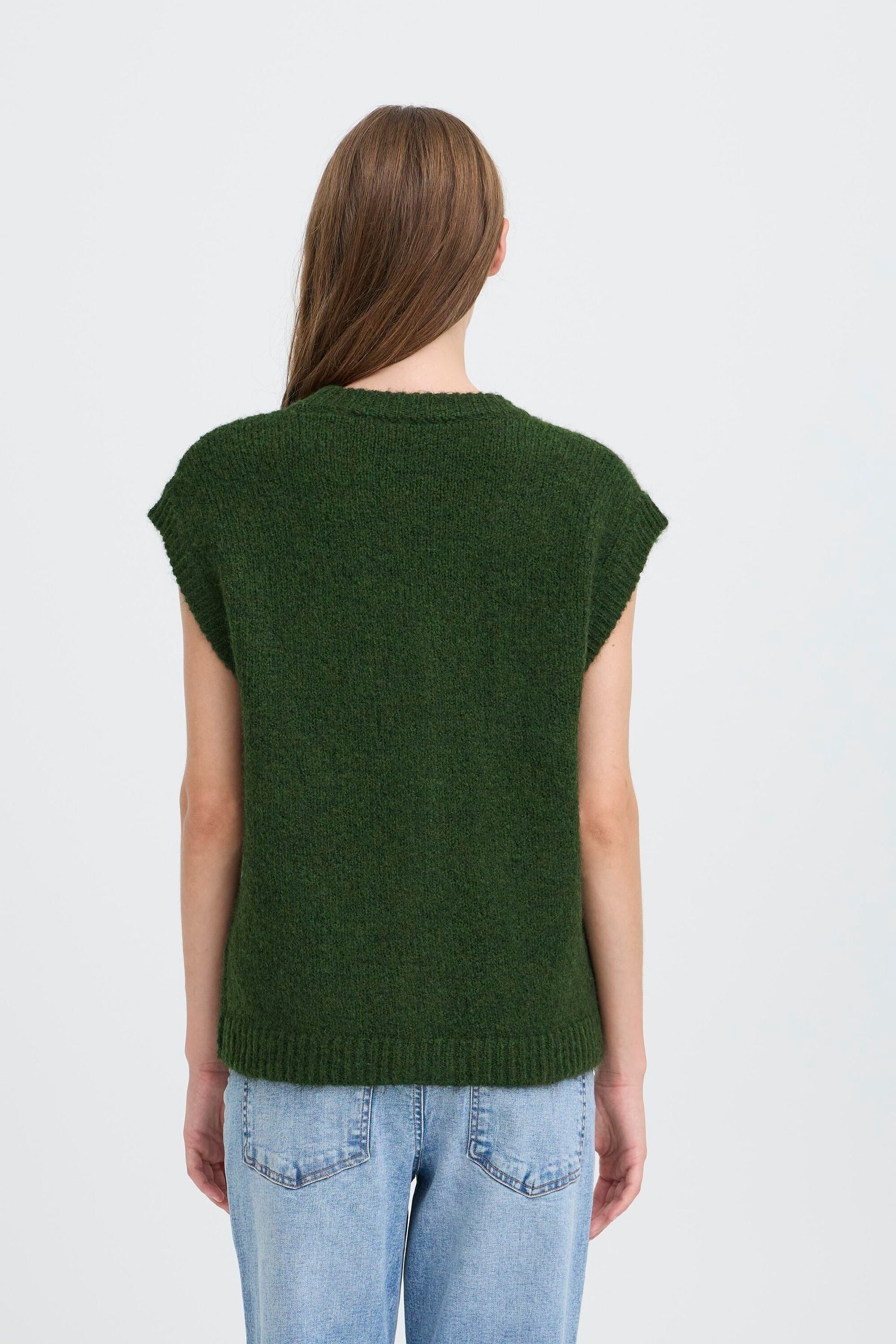Ichi Strickjacke »Strickweste IHBELABLUE«