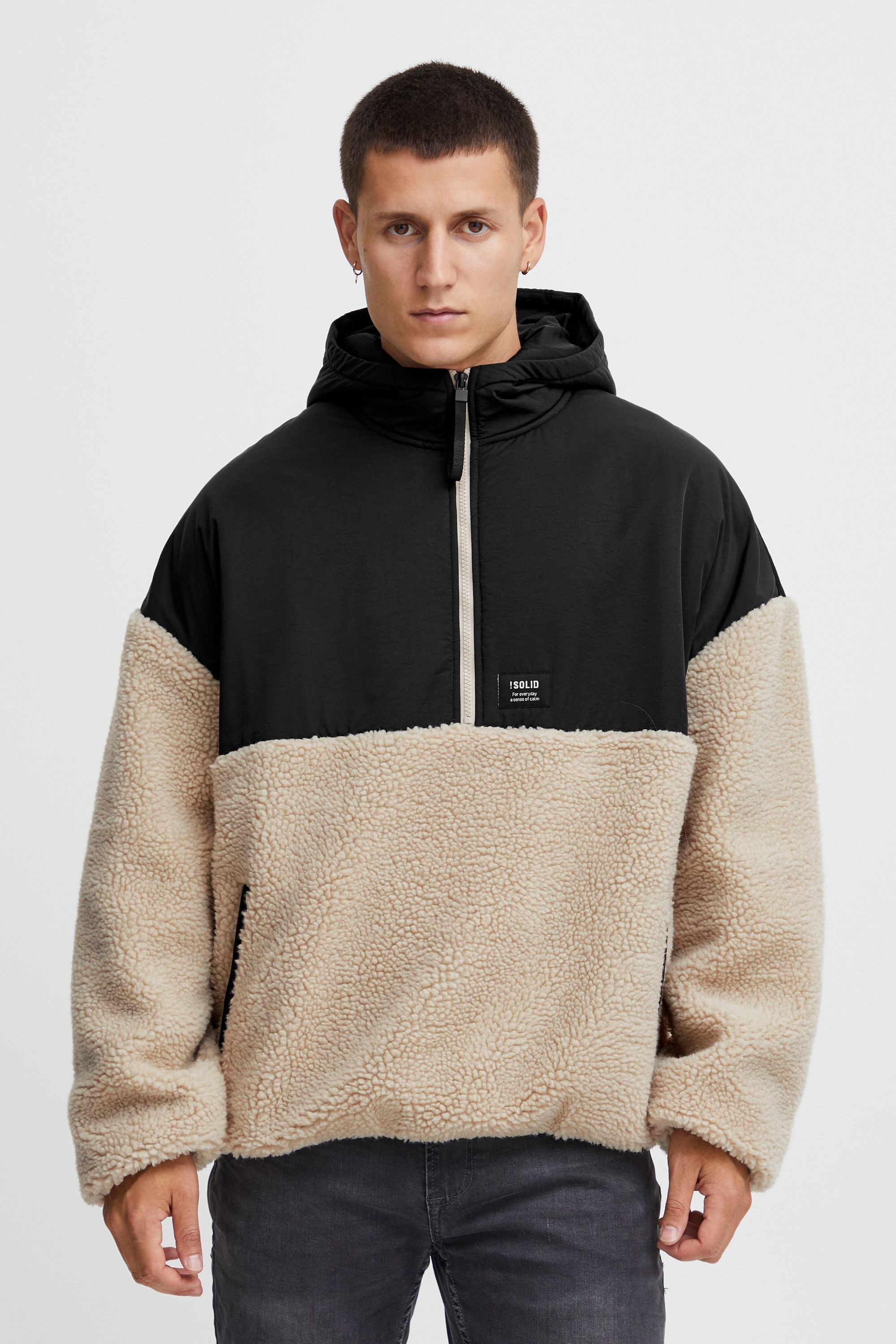 !Solid Fellimitatjacke »Fellimitatjacke SDMarco«