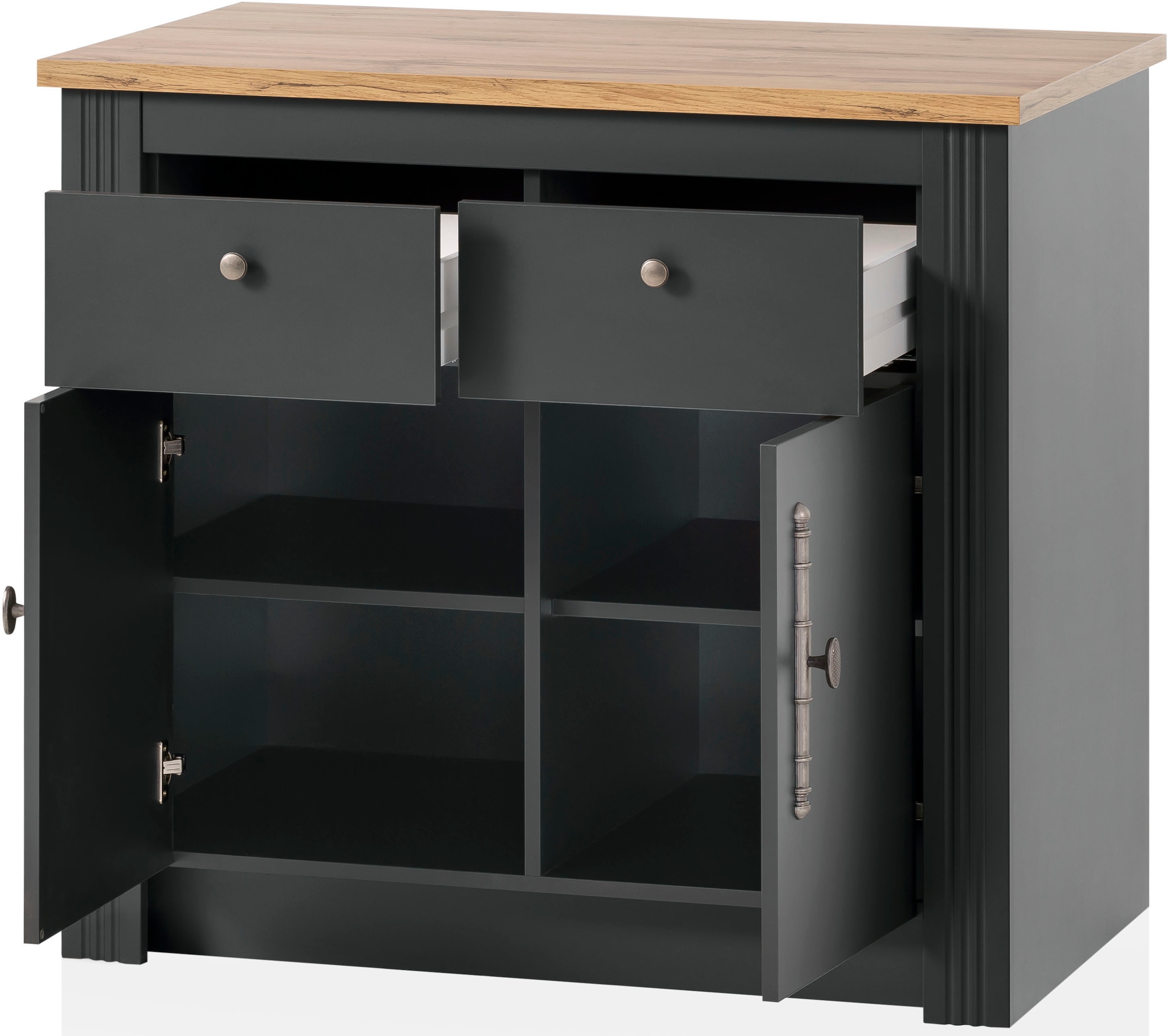 KOCHSTATION Küche »KS-Westminster«, Breite 226 cm, ohne E-Geräte