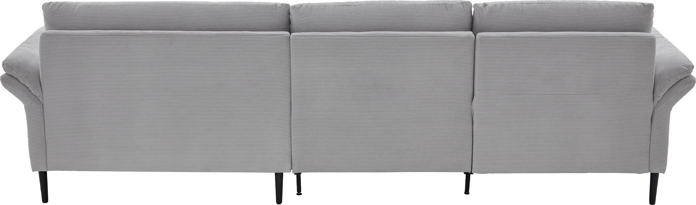 Places of Style Ecksofa »Sarsina: mit Tonnentaschen-Federkern, perfekt zum Entspannen L-Form«, inklusive 1 motorischen Relaxfunktion mit Herz-Waage-Beschlag