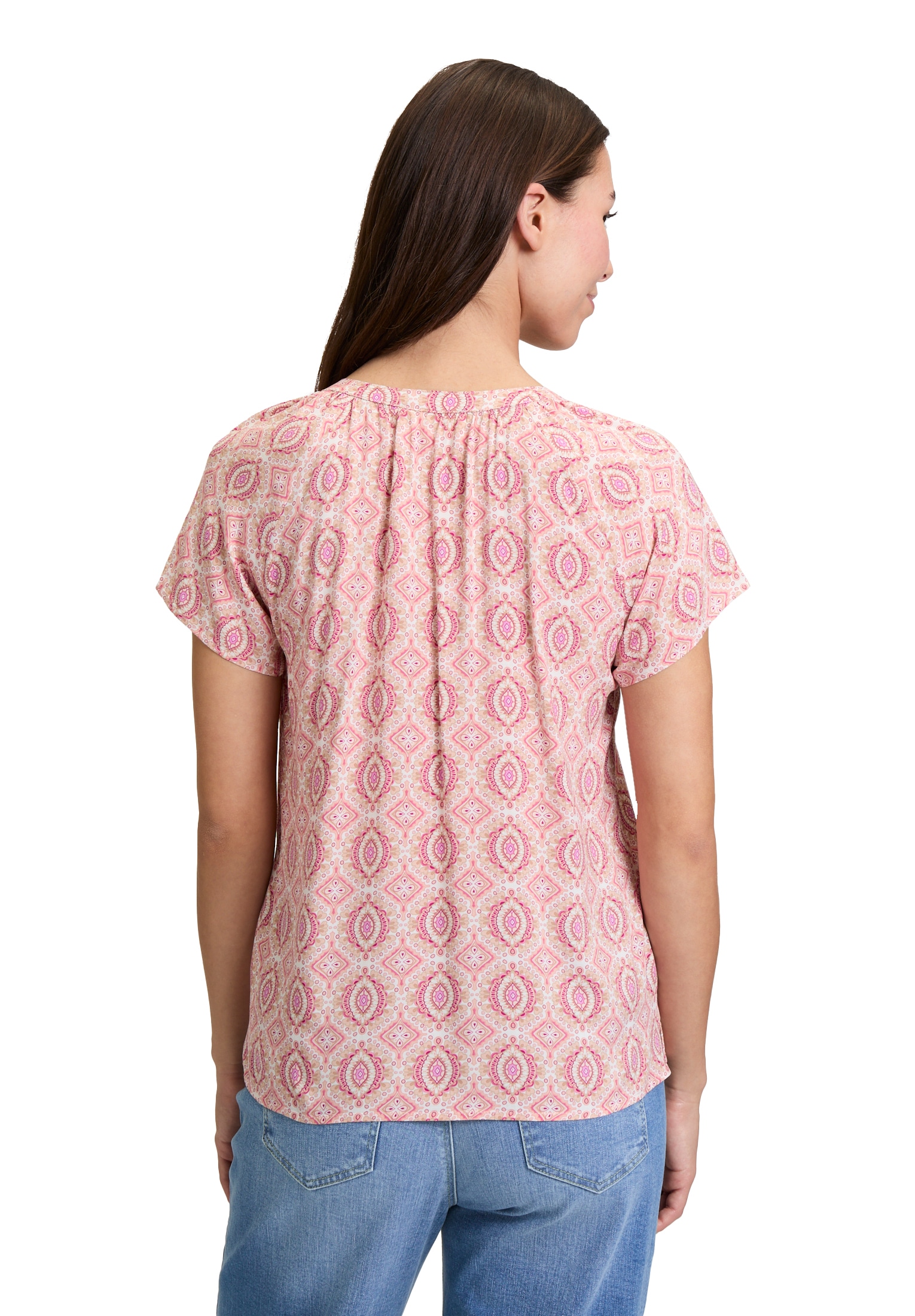 Cartoon Klassische Bluse »Blusenshirt mit Rüschen«