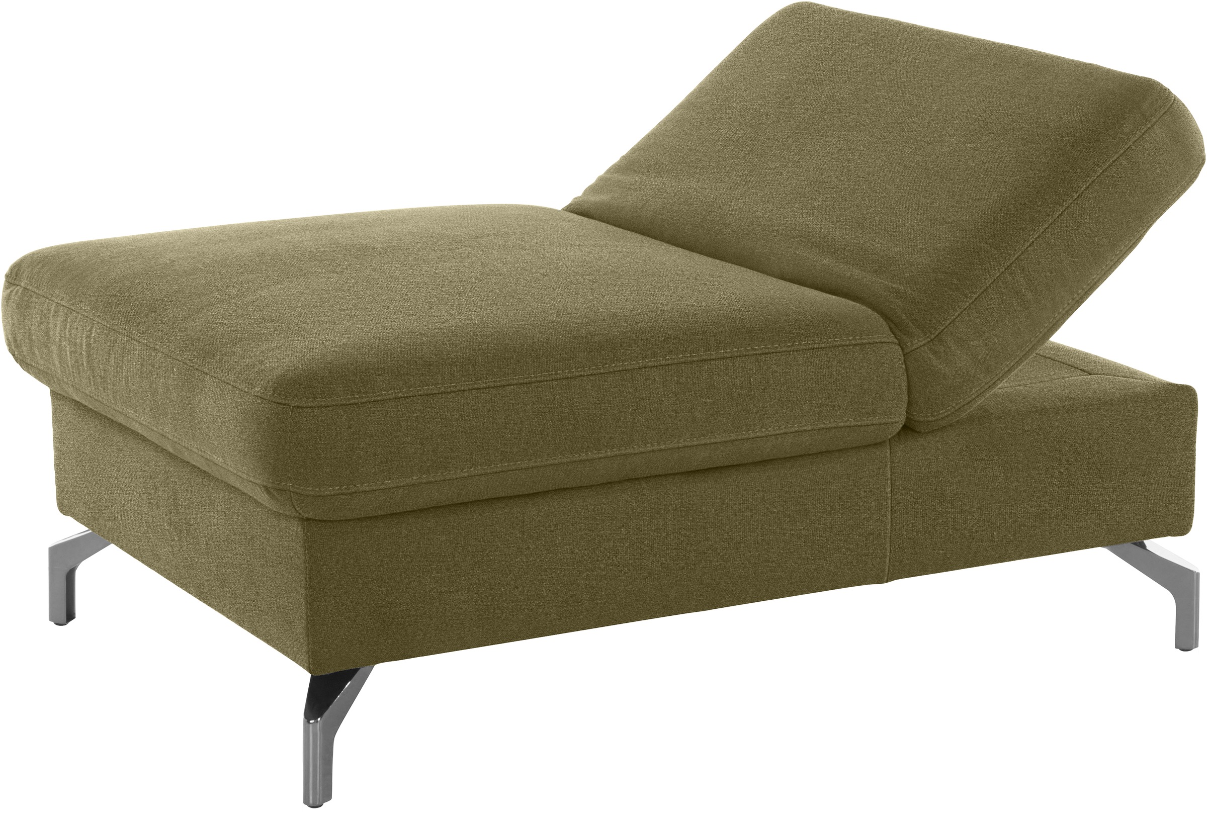 sit&more Hocker »Brisbane«, Fußhöhe 12 cm, mit Federkern und Klappfunktion