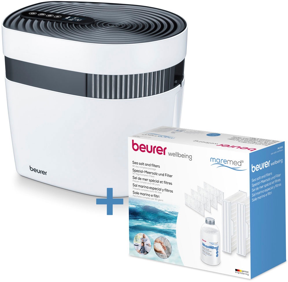 Kombigerät Luftbefeuchter und -reiniger MK 500 + MK 500 Kombi Set,...