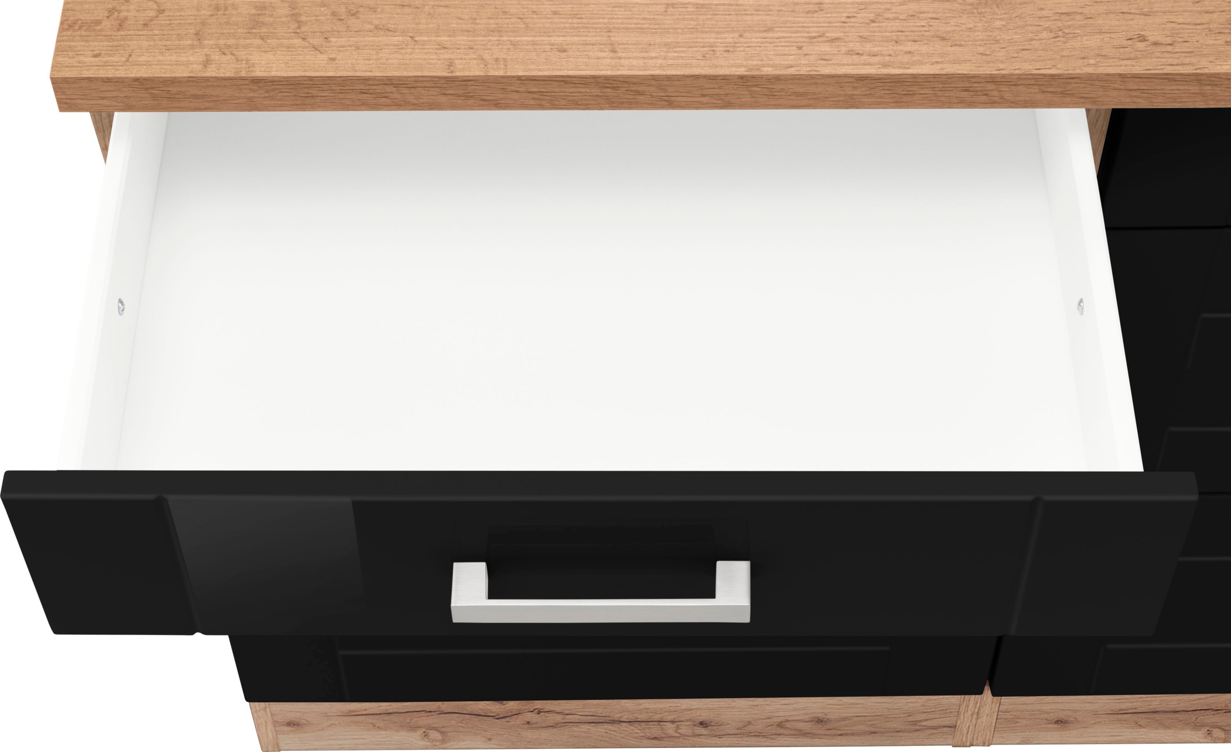 KOCHSTATION Küchenzeile »KS-Tinnum« ohne E-Geräte, Breite 360 cm