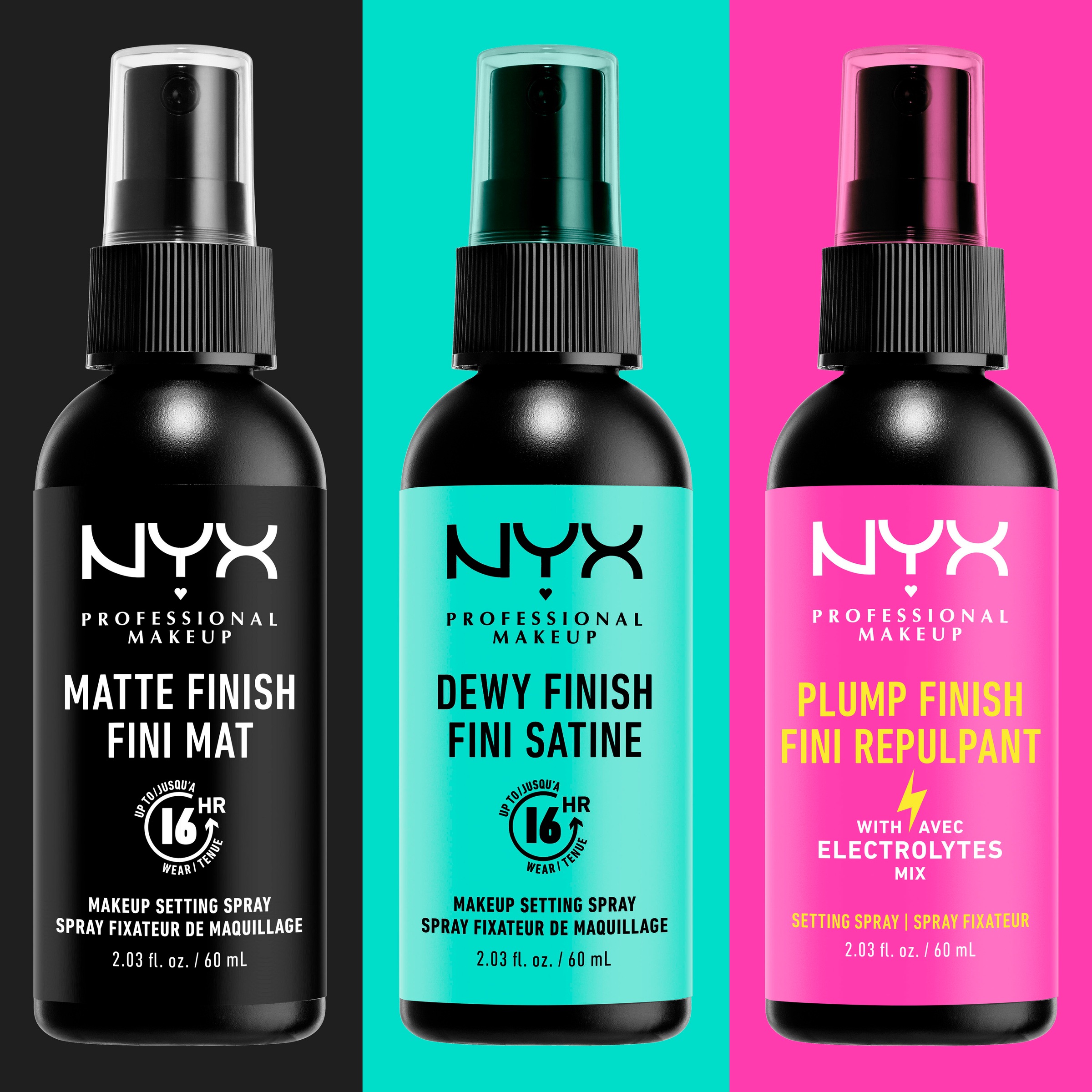 NYX Gesichtsspray »Professional Makeup Plump Finish Setting Spray«, mit Hyaluron