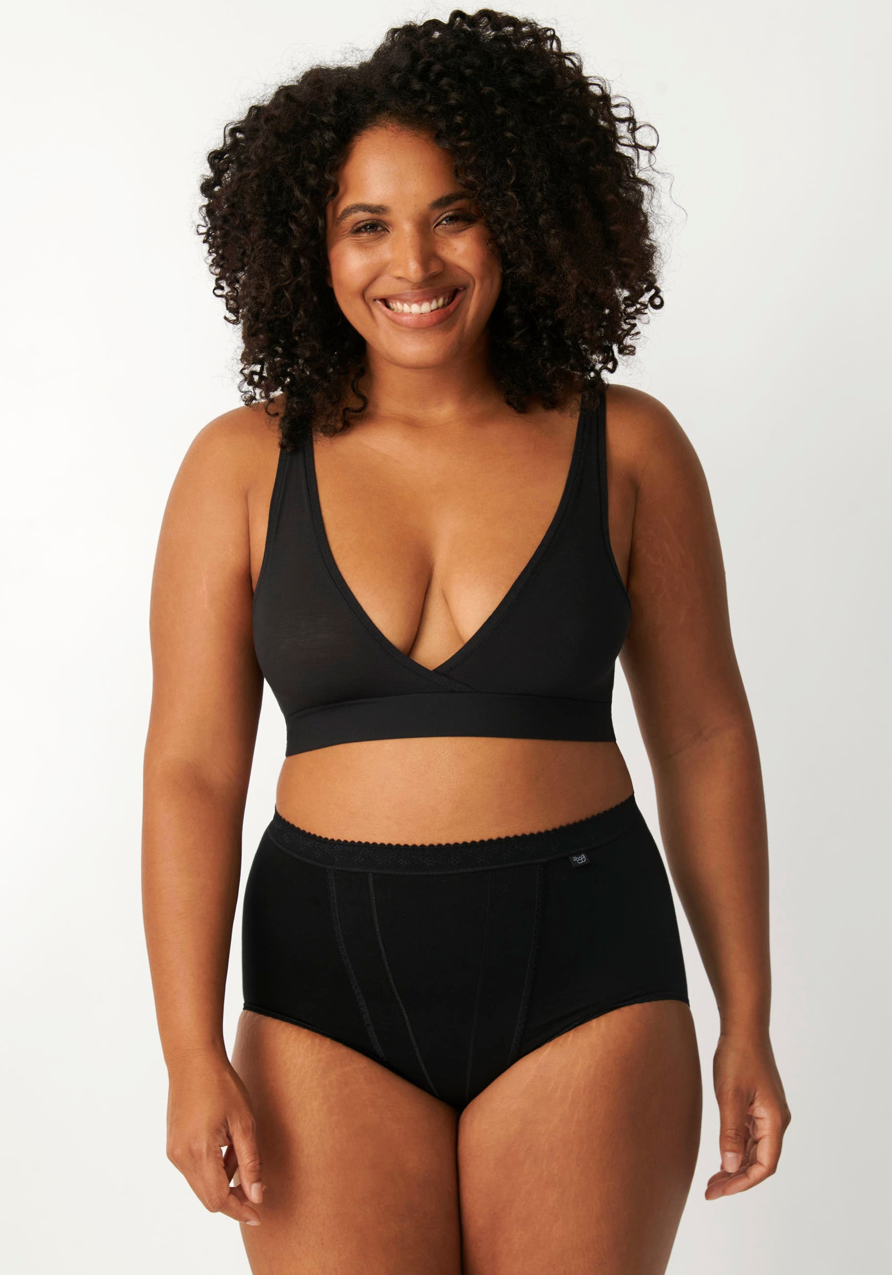 sloggi Shapingslip »Control Maxi 2P«, (2er Pack), doppellagige Bauchpartie