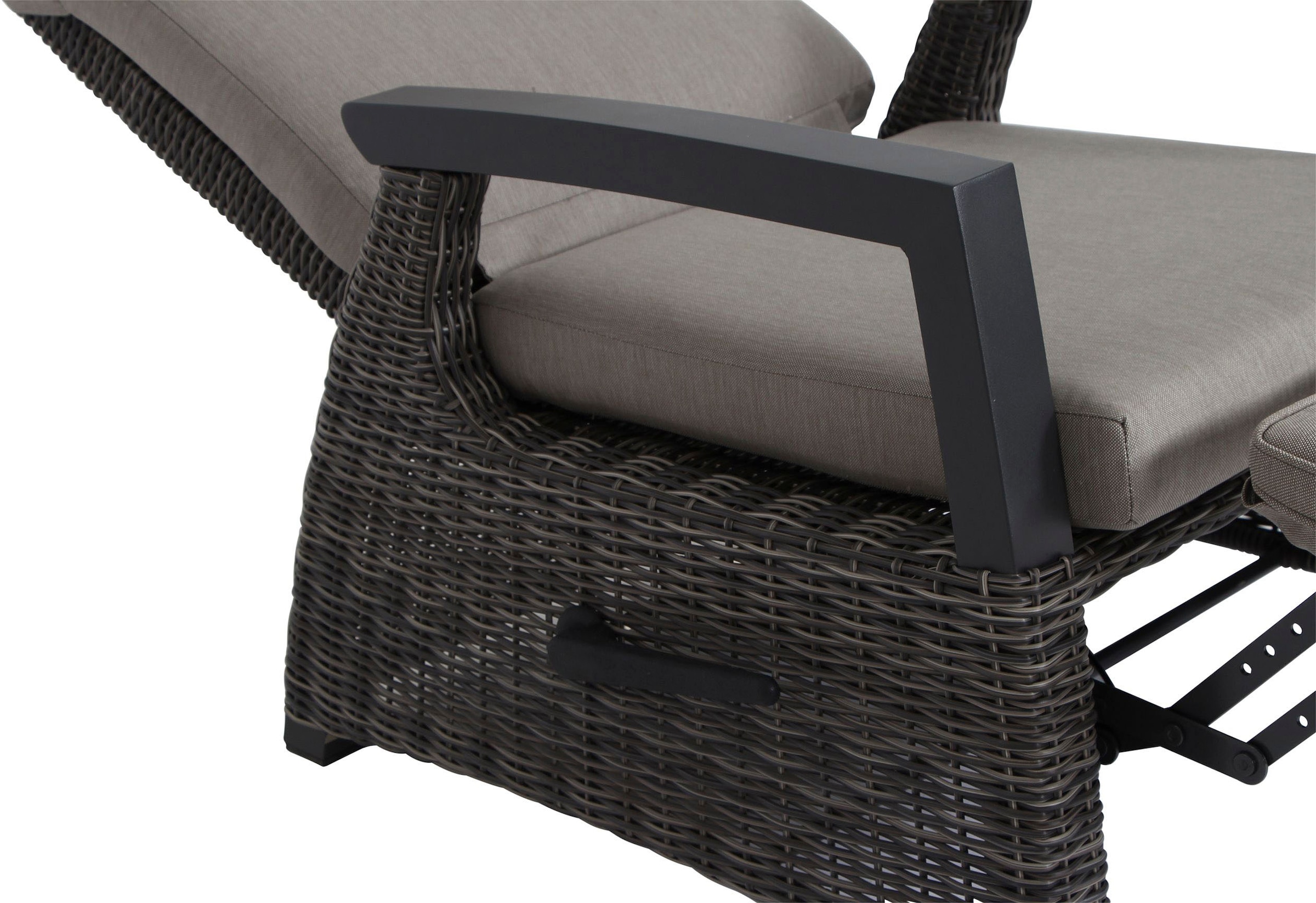 Siena Garden Gartenlounge-Set »Corido« Set, 8 Stk. tlg. bestehend aus 4 Sesseln und 4 Auflagen