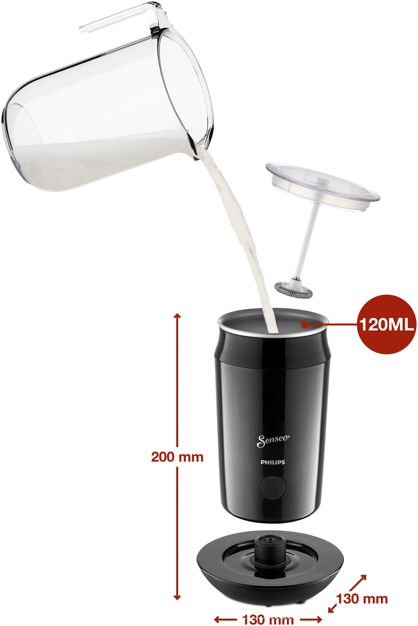 € HD6553/65«, inkl. von 79,99 Senseo UVP »Original Philips online OTTO im bei Wert jetzt Kaffeepadmaschine Milchaufschäumer