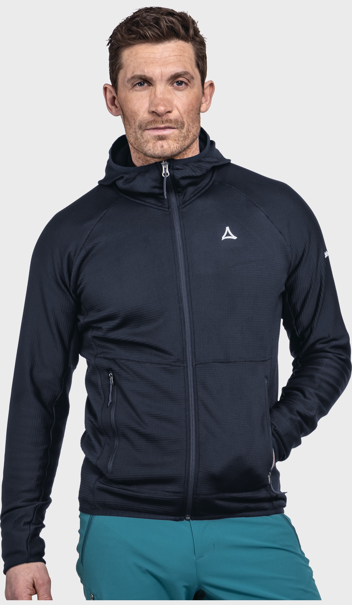 Schöffel Fleecejacke »Fleece Hoody Style Cascata MNS« mit Kapuze