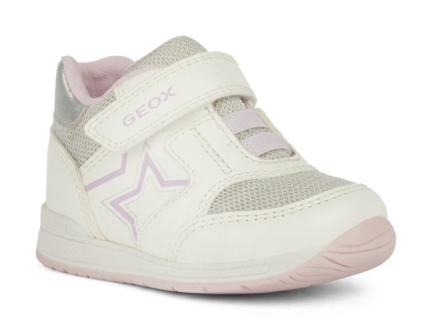 Geox Lauflernschuh »B RISHON GIRL A«, Sneaker, Klettstiefel mit schöner Stern-Applikation