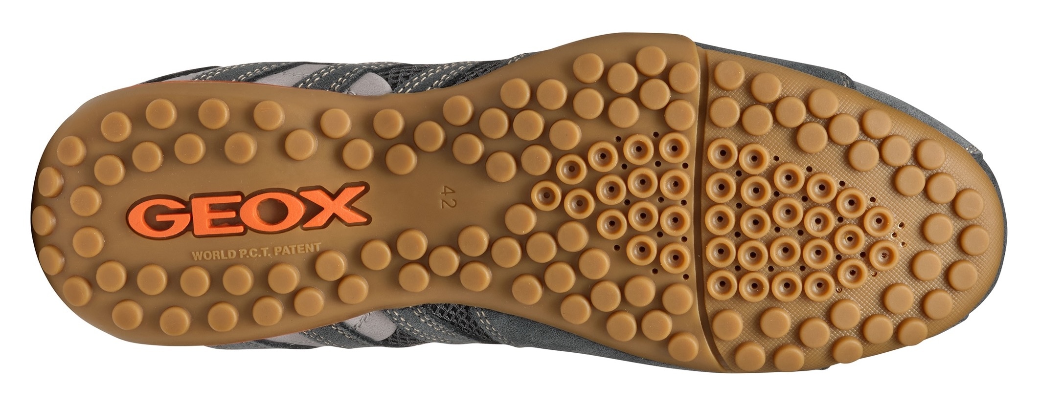 Geox Schnürschuh »U SNAKE ORIGINAL«, Schnürschuh, Freizeitschuh, Trekking Sneaker mit Lederinnensohle