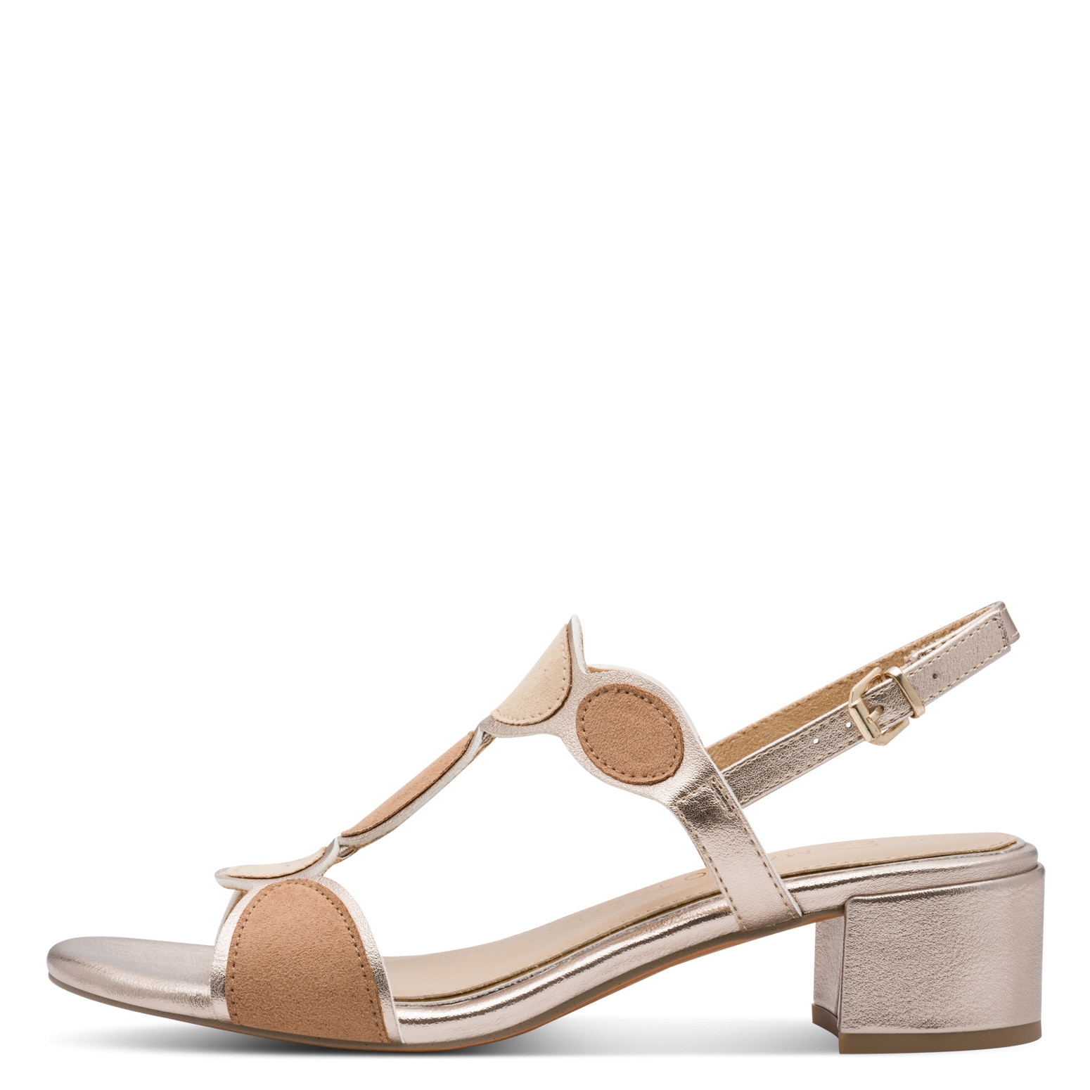 MARCO TOZZI Sandalette  Blockabsatz, Riemchensandale, mit Schnallenverschluss